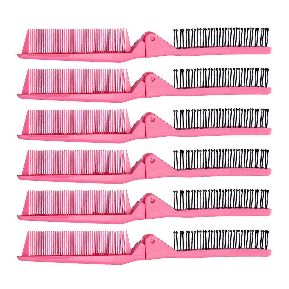 Heat Resistant Comb High Temperature Resistance Compact Design Double-Headed 6Pcs