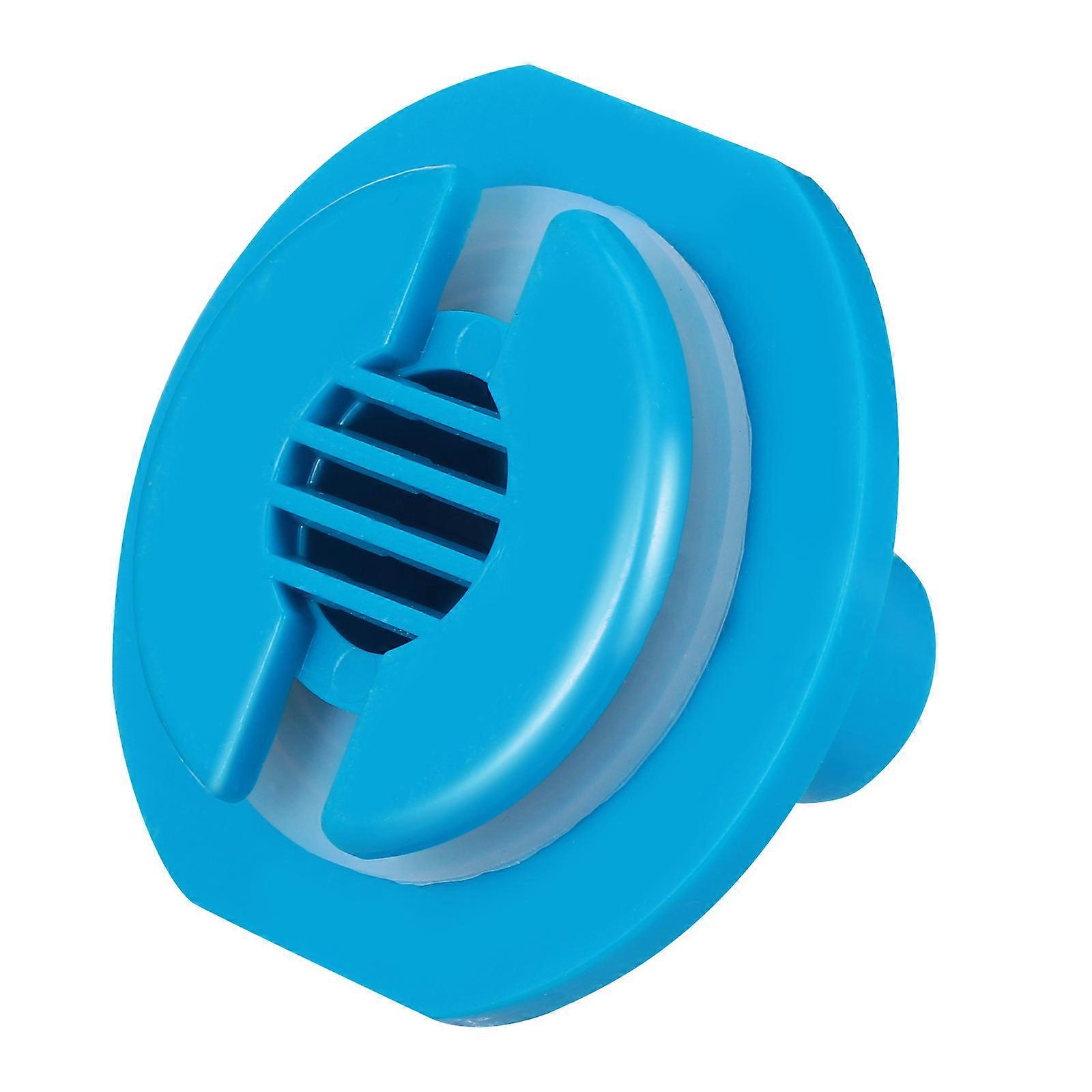 Blue PVC Aquarium Connector for Fish Tank with Easy Installation Suitable for 820mm Glass Thickness