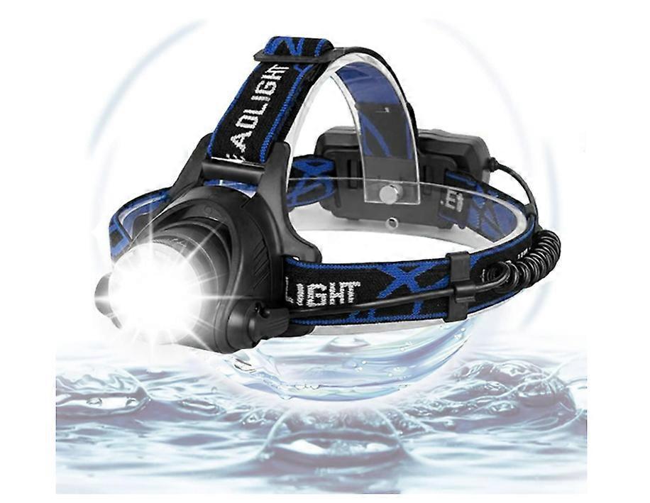 Head Torch, Headlamp,USB Rechargeable LED Head Lamp,USB Headlight with 3 Modes Torch Lamp(Black)