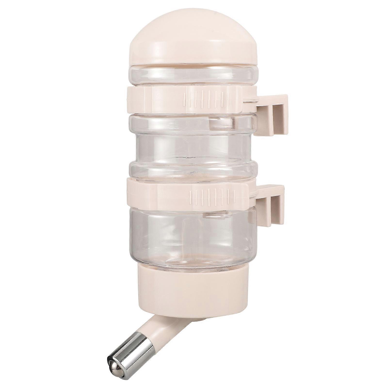 Worgeous Pet Dog Water Feeder Automatic Drinking Device Cage Suspended 1 Set Water Feeder