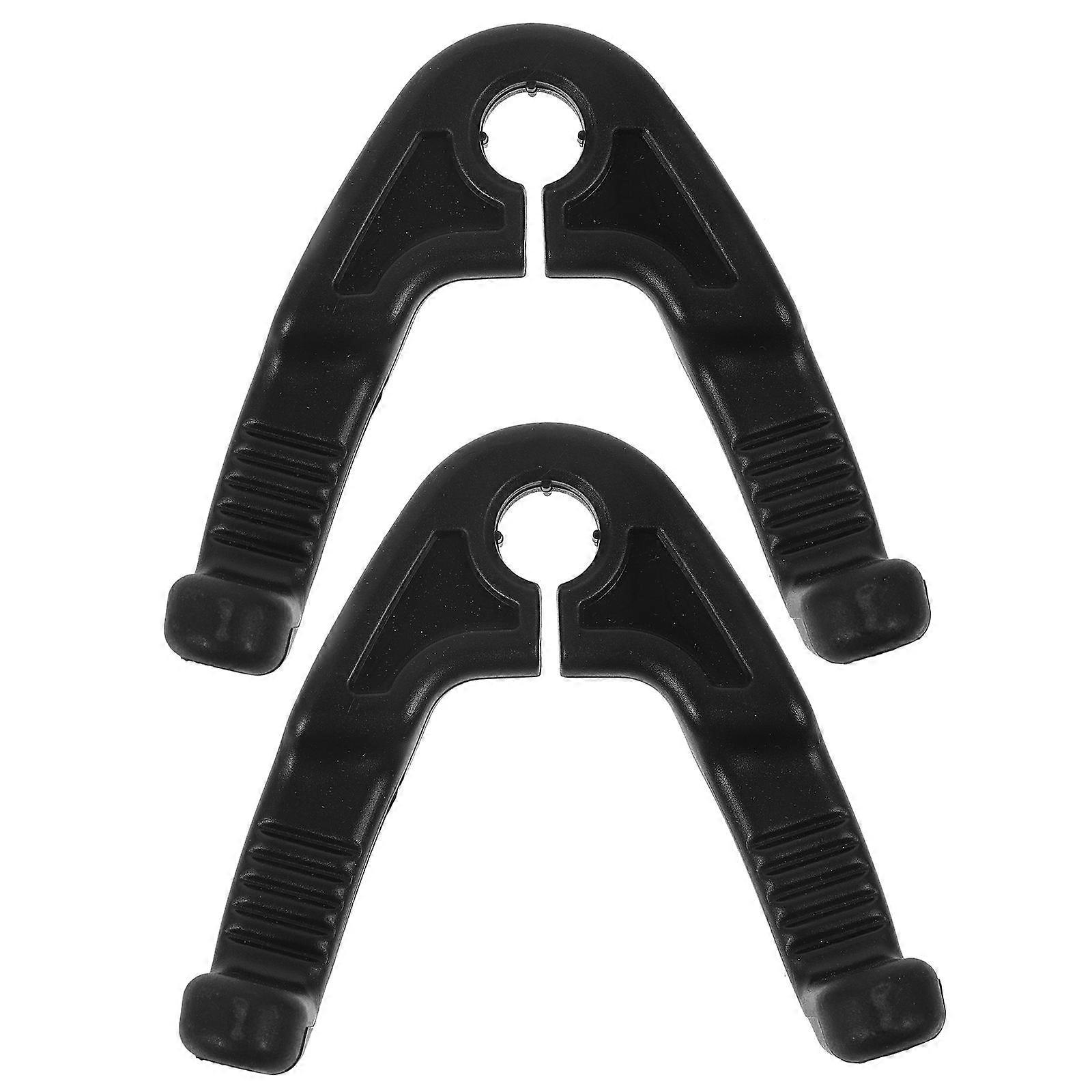 Car Storage Hook Auto Interior Accessory Black 9.00X9.00X1.00CM Multifunctional 1 Pair