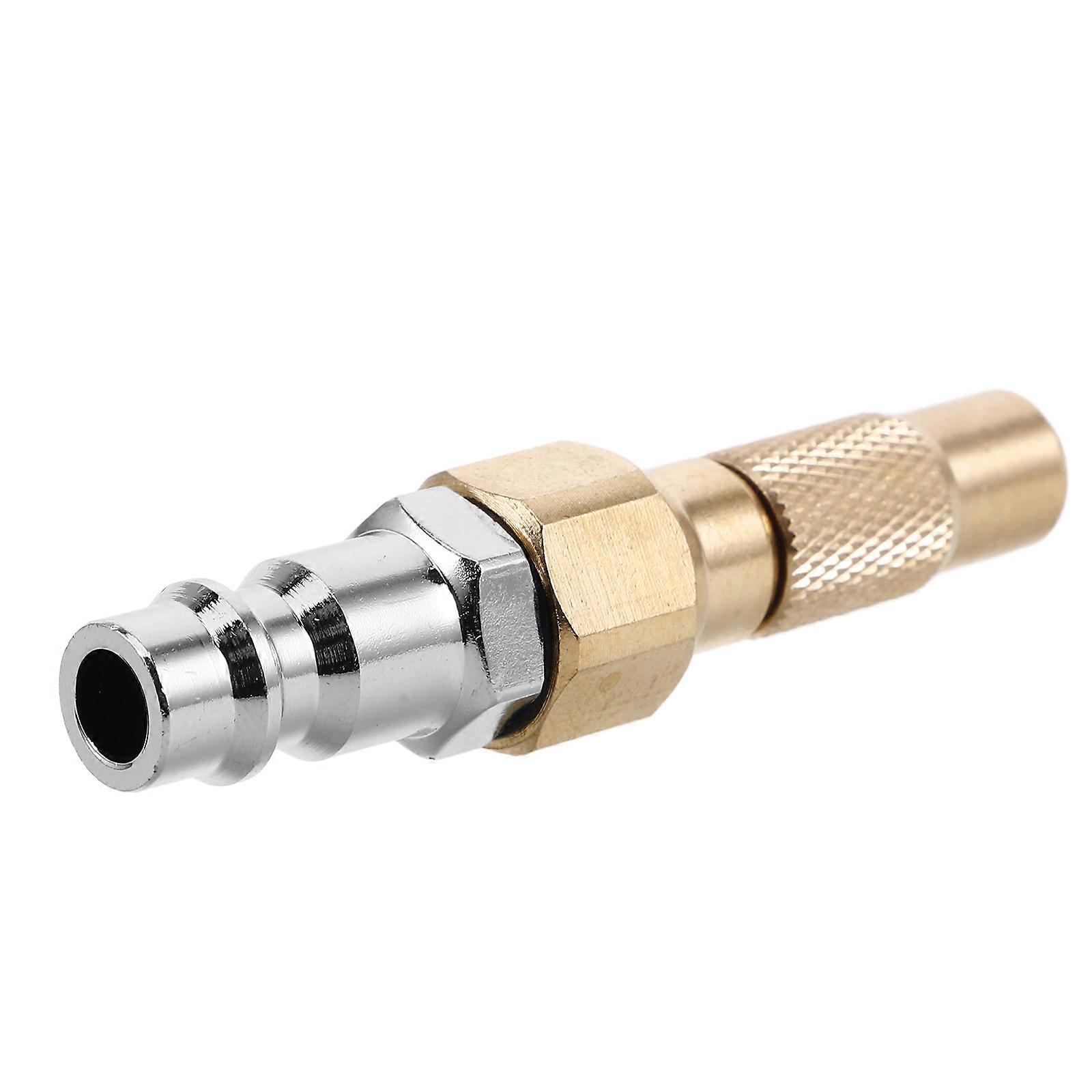 Air Compressor Fittings Steel Threaded Air Nozzle Adapter Paddle Board Inflation Bicycle Repair 1Set