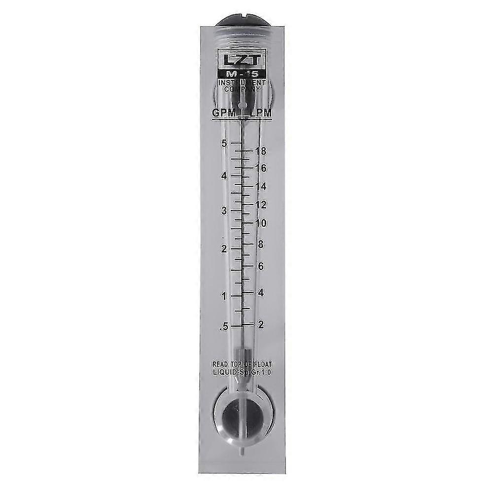 0.5-5 Gpm 2-18 Lpm Water Flow Panel Mount Type Flowmeter SZRH