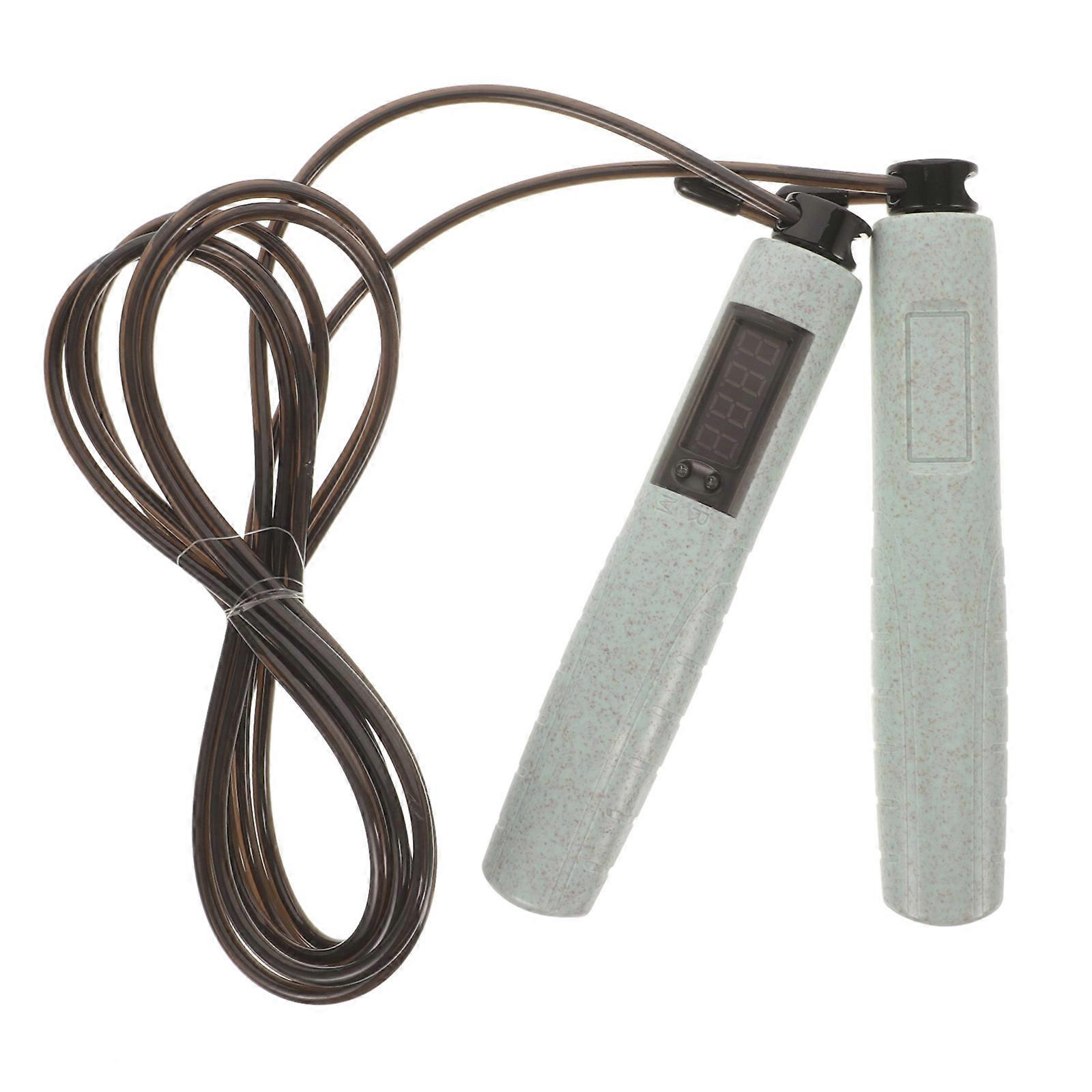 Cordless Jump Rope with Counter – Lightweight Weighted Skipping Rope for Indoor Exercise, Durable Fitness Equipment for All Ages