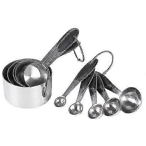 10pcs Stainless Measuring Spoons