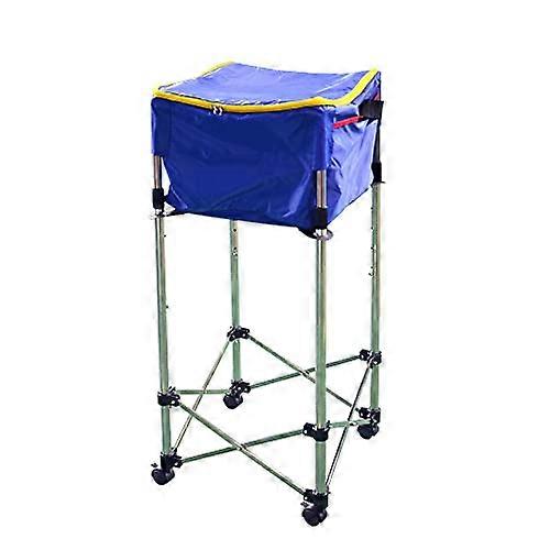 Tennis Ball Hopper With Detachable Basket And Wheels, Multipurpose Ball Collector For Efficient Practice, Gym Or Court