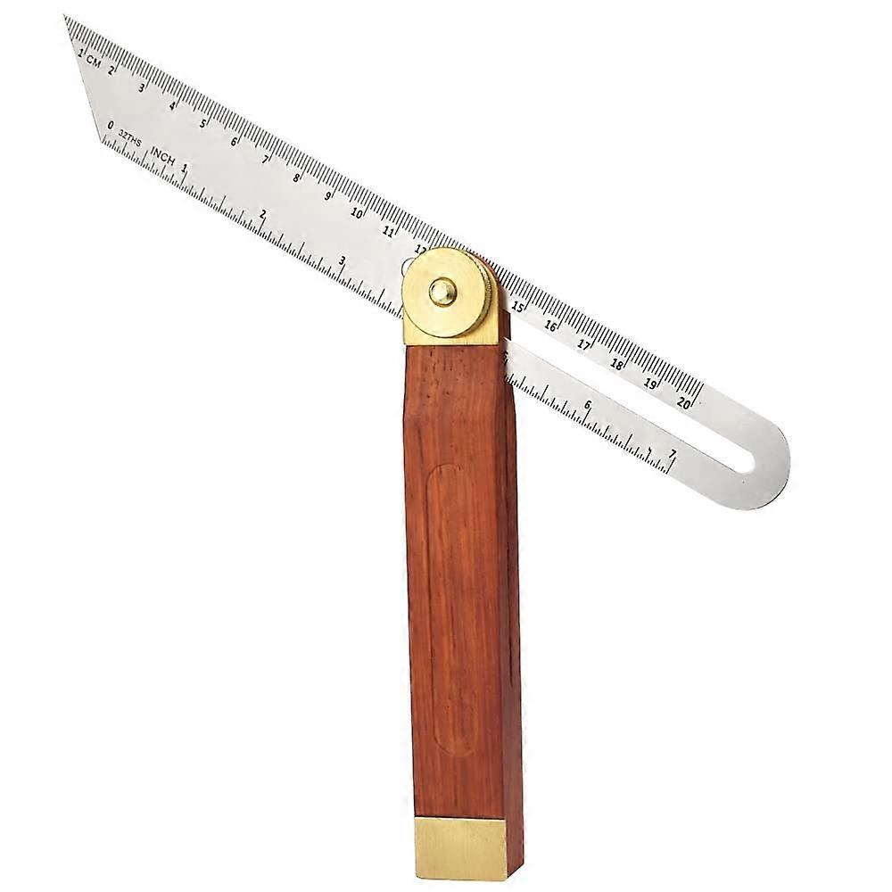 Adjustable Woodworking Bevel Gauge Square Sliding Bevel, T Bevel Angle Finder Craft Bevel Tool (AAA)