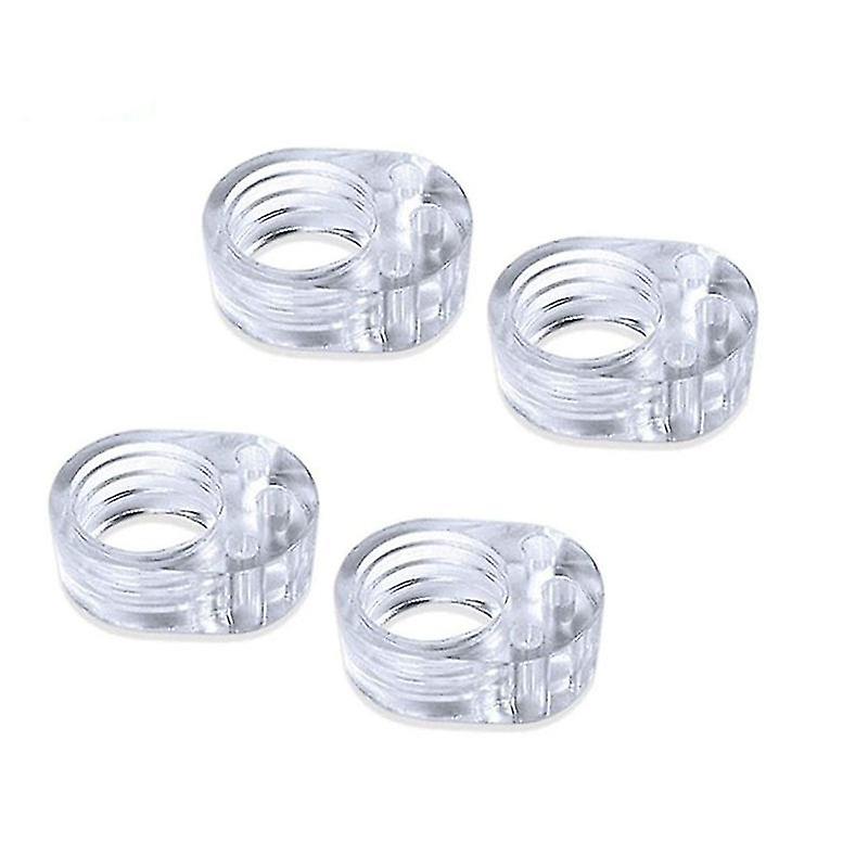 Door Handle Bumper, Pvc Silicone Door Stopper Wall Protectorstransparent6 Pcs -e