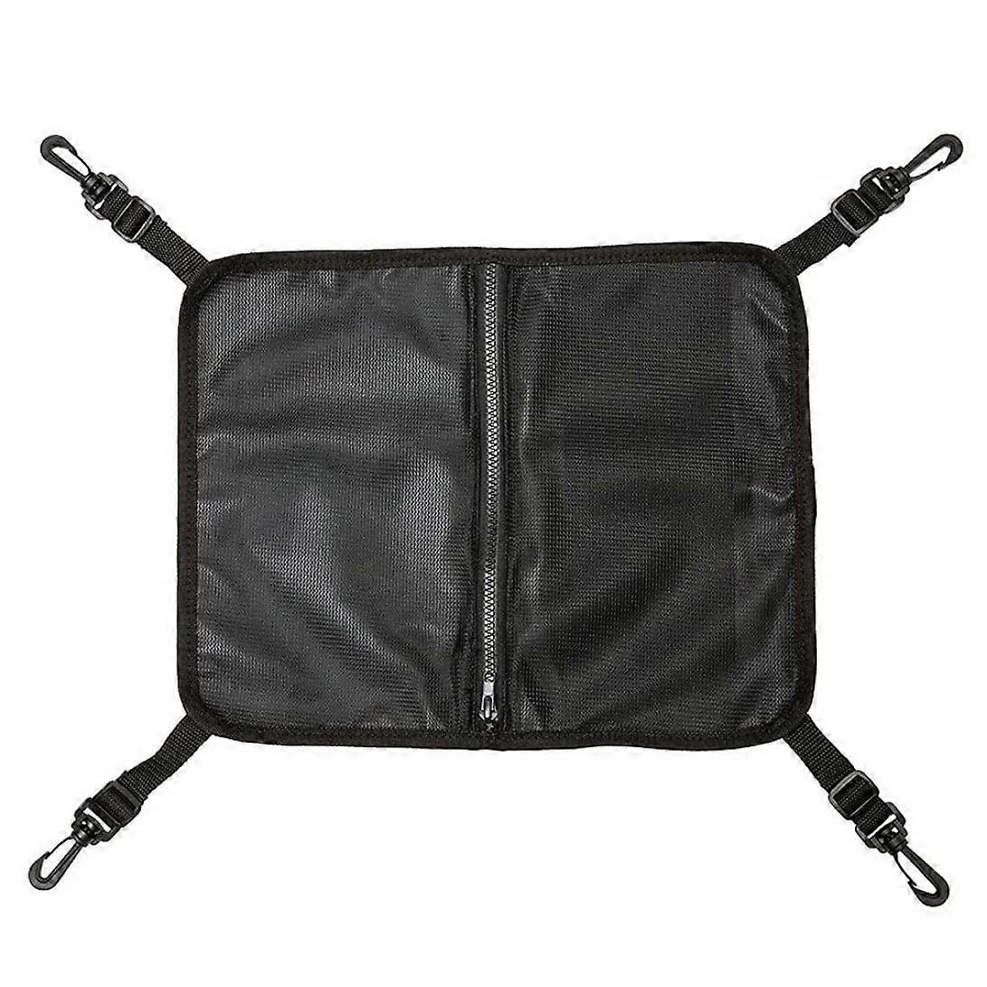 Paddleboard Deck Bag Marine Mesh Storage Bag for Surfboard Accessories Black 55L Waterproof Durable Design
