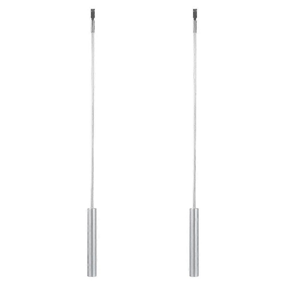 2pcs Metal Clock Pendulum Replacement Parts DIY Accessories for Traditional Mechanical Wall Clocks – Easy to Attach, Lightweight Design for Home and