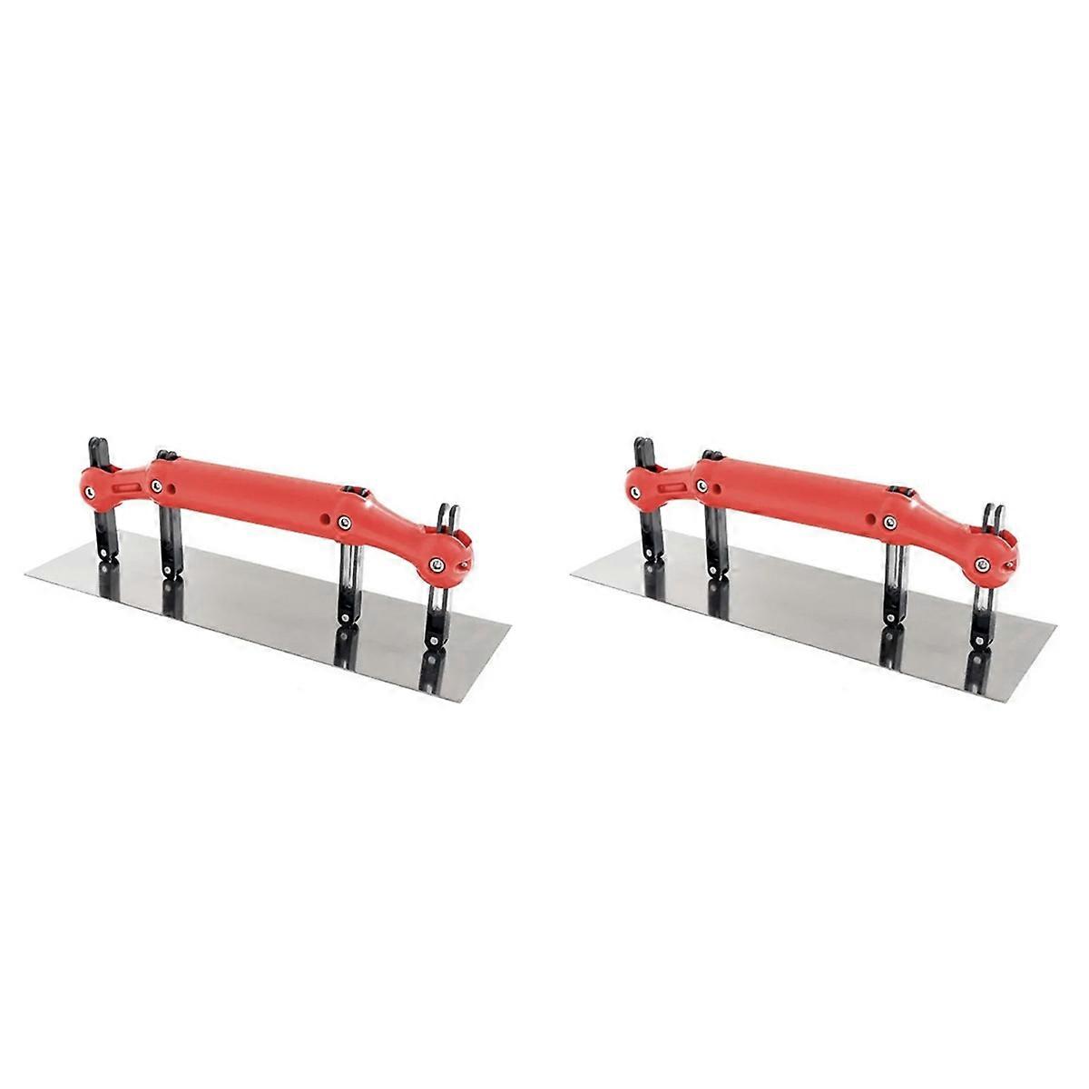 2X Drywall Adjustable Arc Scraper Scrape Putty Trowel Finishing Knife Multi-Function Paint Trowel Br