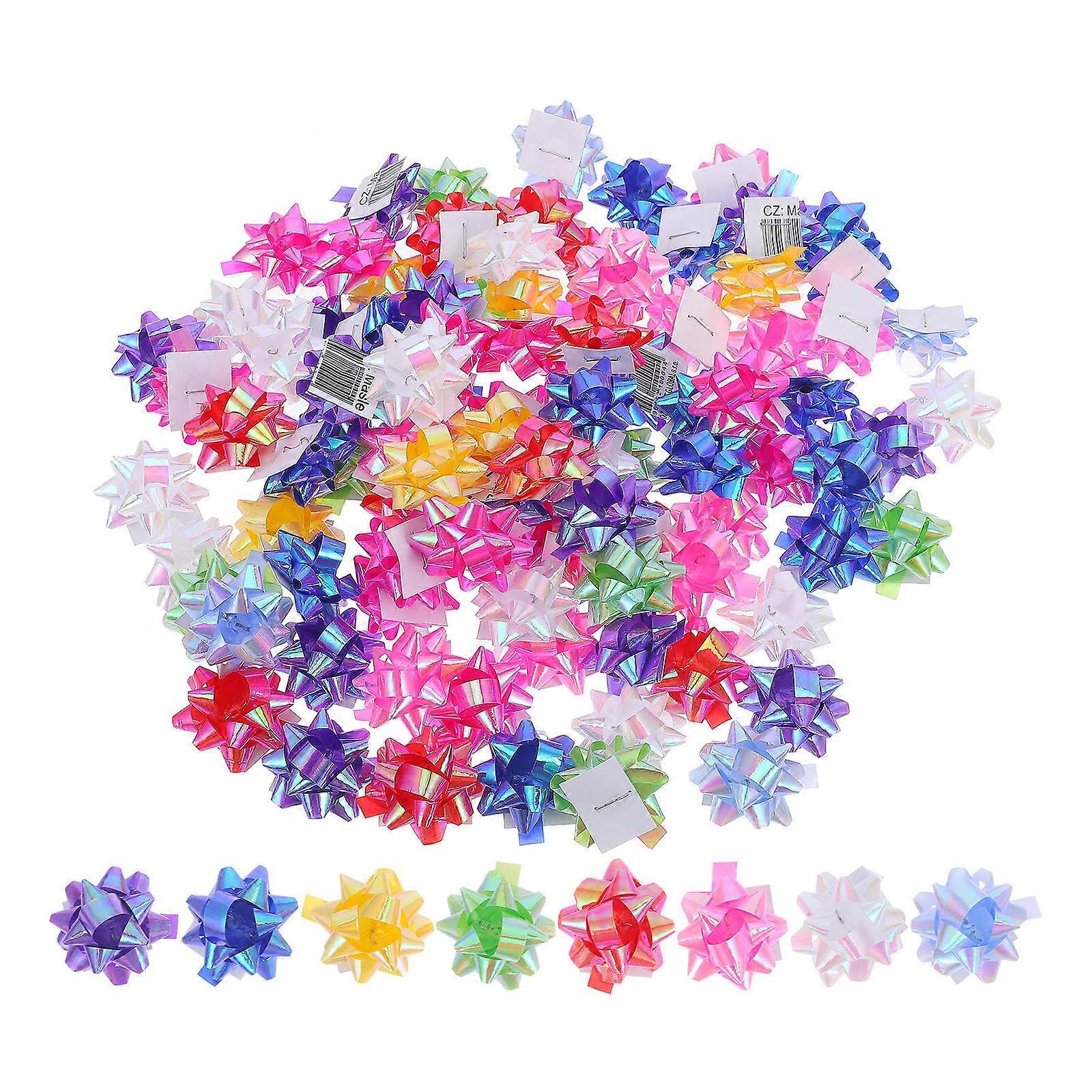 Wrapping Bows For Presents present Bows Creative Design Christmas present Wrapping Multi-Colored Plastic 1Set