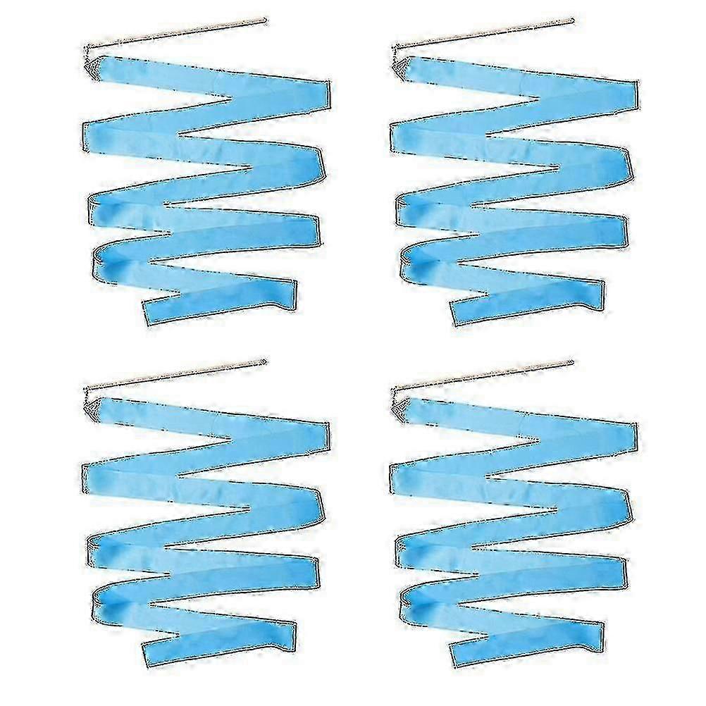 4pcs Dance Ribbons for Gymnastics Performance