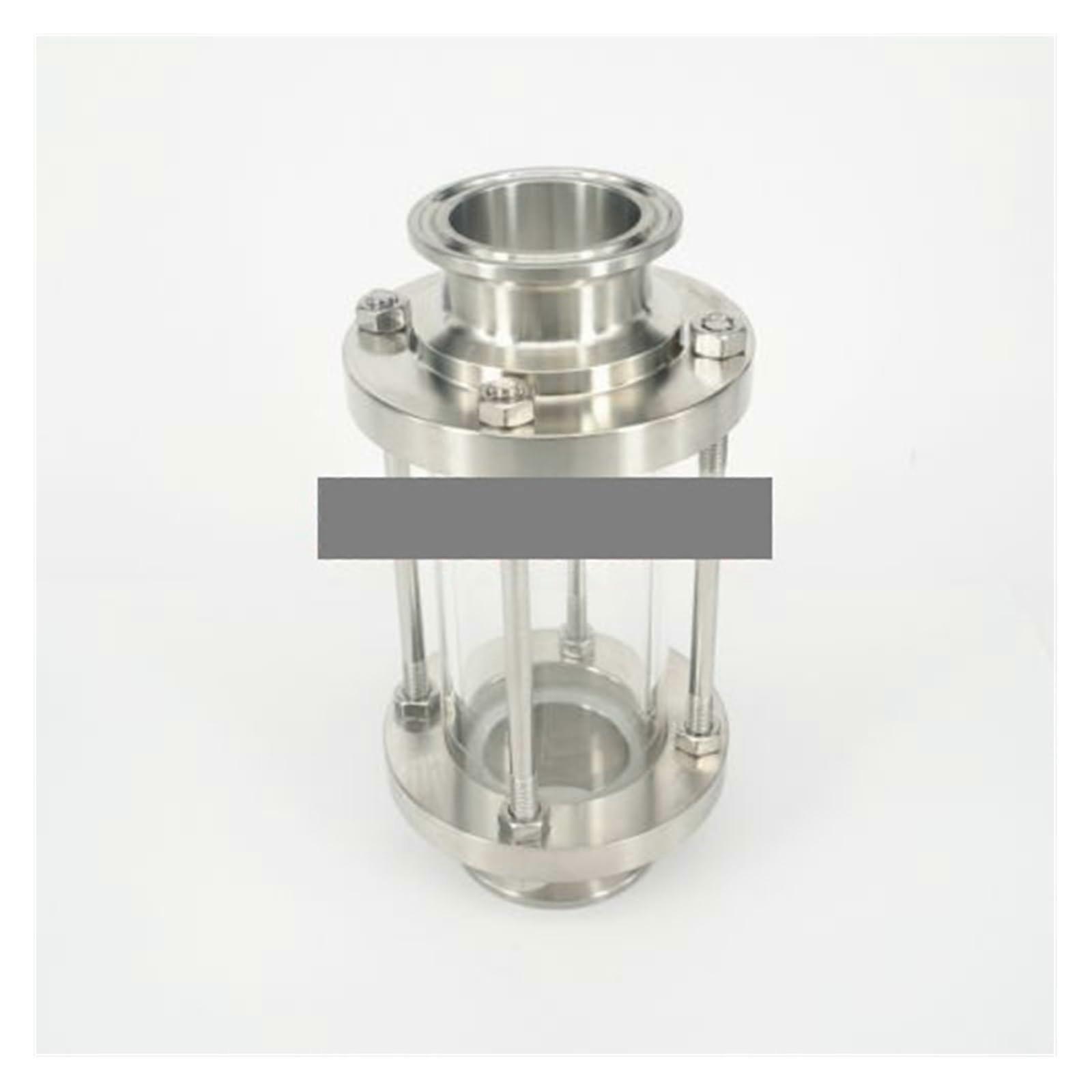 51mm Pipe OD 2" Tri Clamp Stainless Steel 304 Flow Sight Glass Dipoter for Home Brewing Equipment