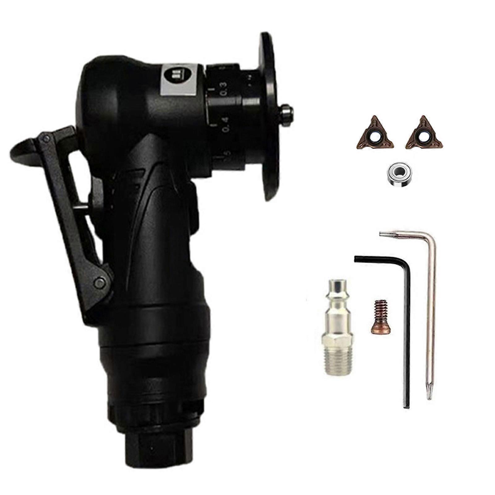 Pneumatic Chamfering Machine Carpenter Chamfering Tool Portable Handheld Grind Tool Metal Wood Acrylic Deburring Beveling Trimming Machine