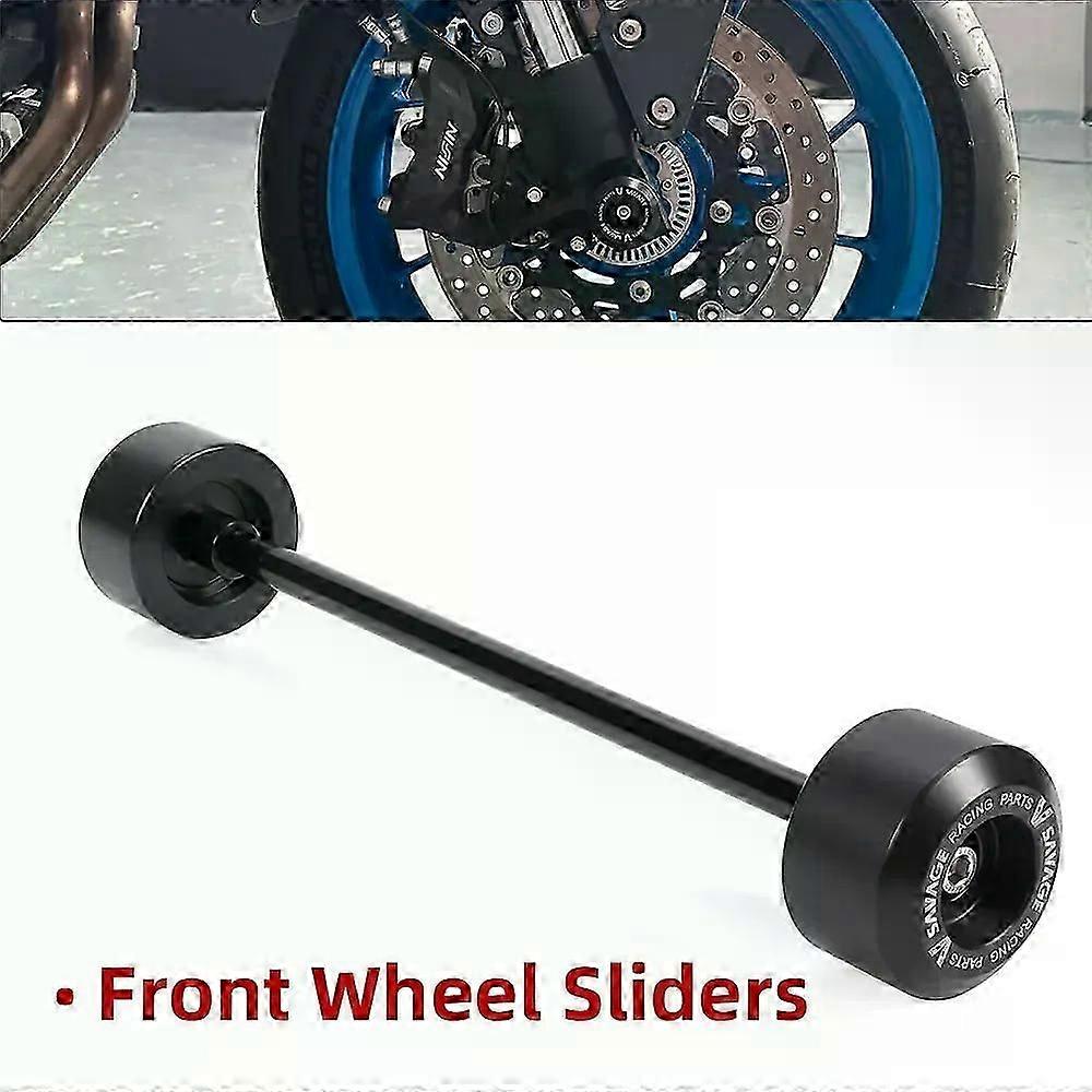 Applies to 2024 GSX-8R GSX-8S Rear Front Axle Fork Wheel Crash Sliders For Suzuki GSX8R GSX8S GSX 8R/8S Falling Protection Swingarm Spool
