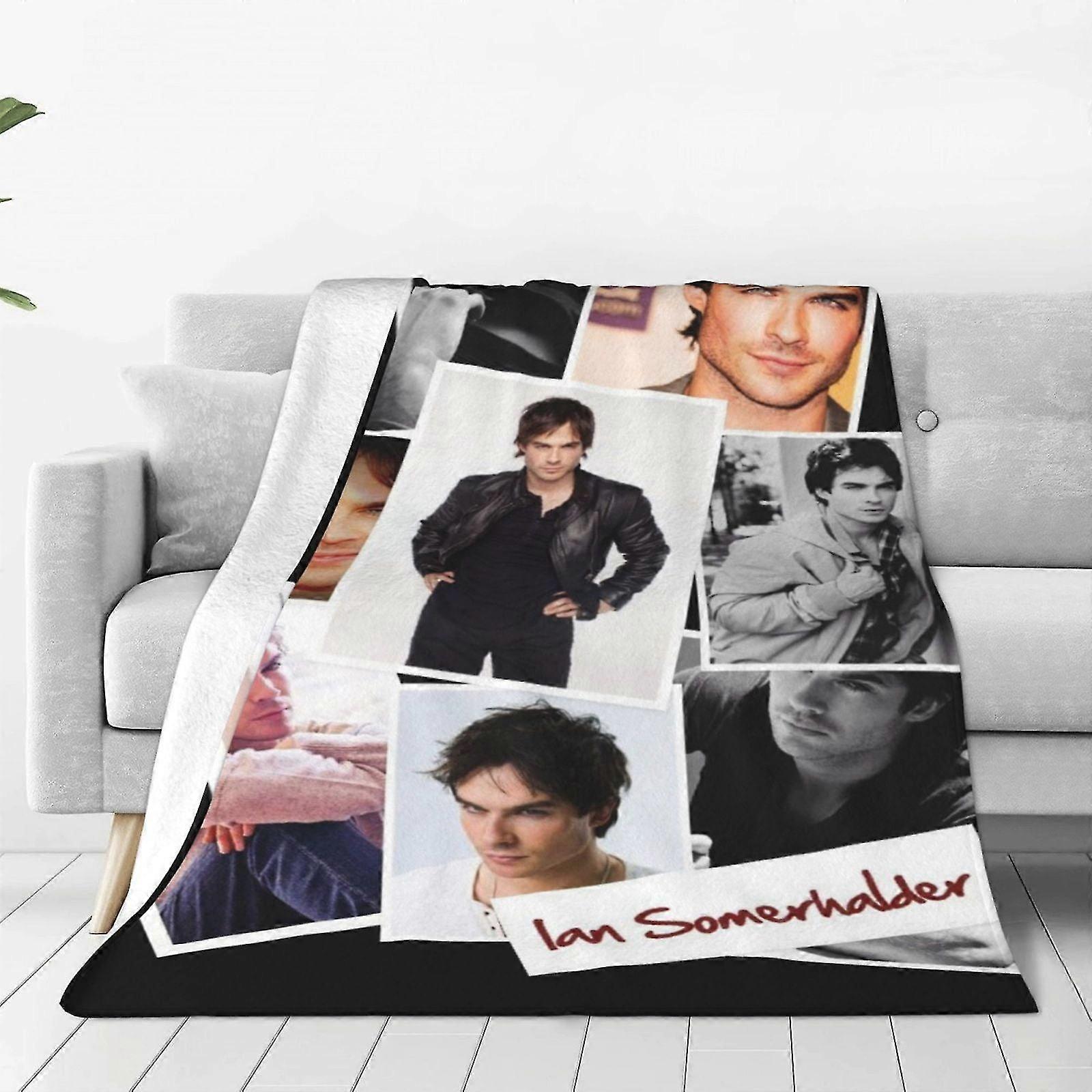 Couverture polaire ultra douce confortable, couverture en peluche chaude légère pour canapé-lit