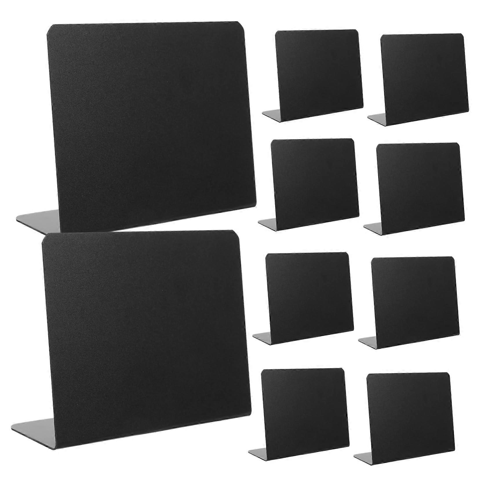 Pack of 10 mini boards for dining tables, message boards, signs, chalkboard