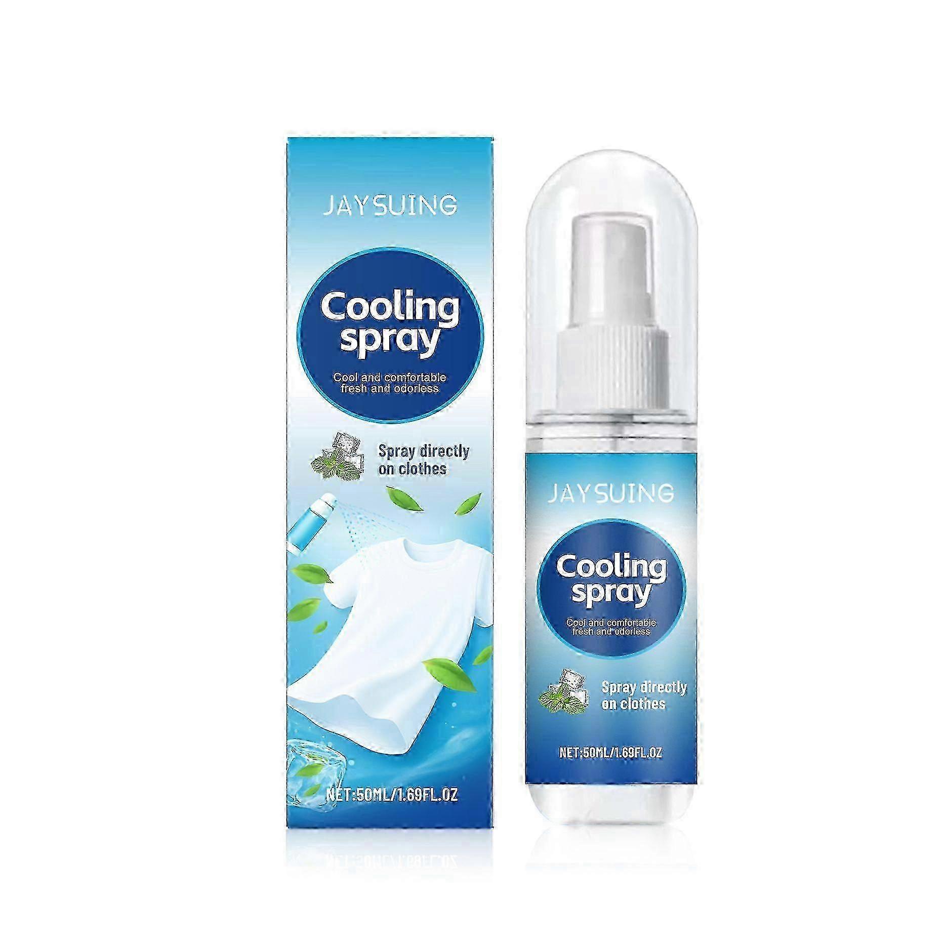 Cooling Mint Spray  50ml Refreshing Mist for Hot Weather & Post-Workout