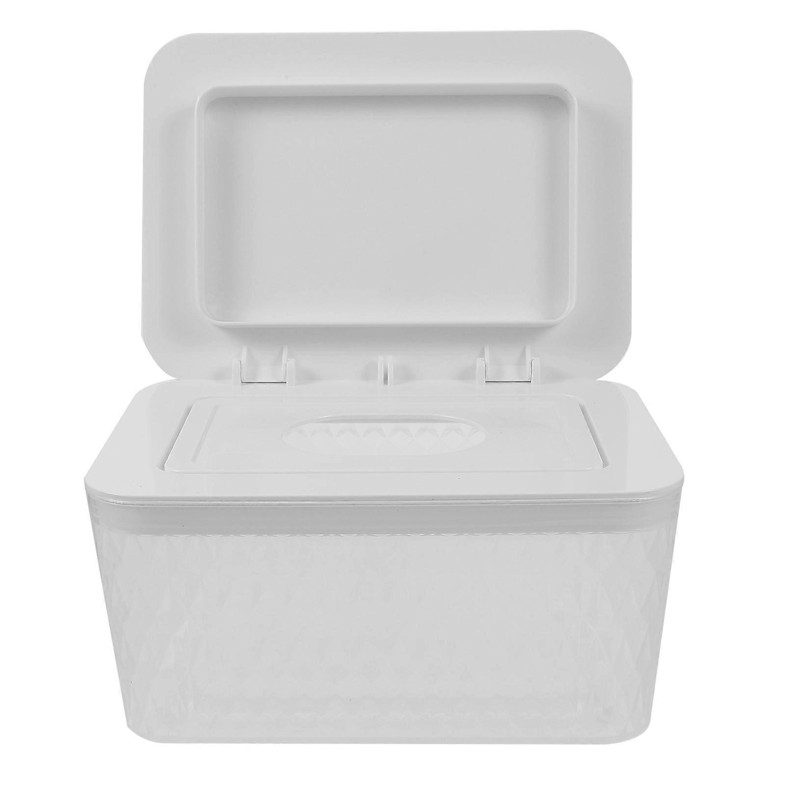 Bathroom Wipes Dispenser Box Case Modern Style Living Room Organizer 17.50X12.50X9.50CM Hold Masks and Tissues 1Pcs