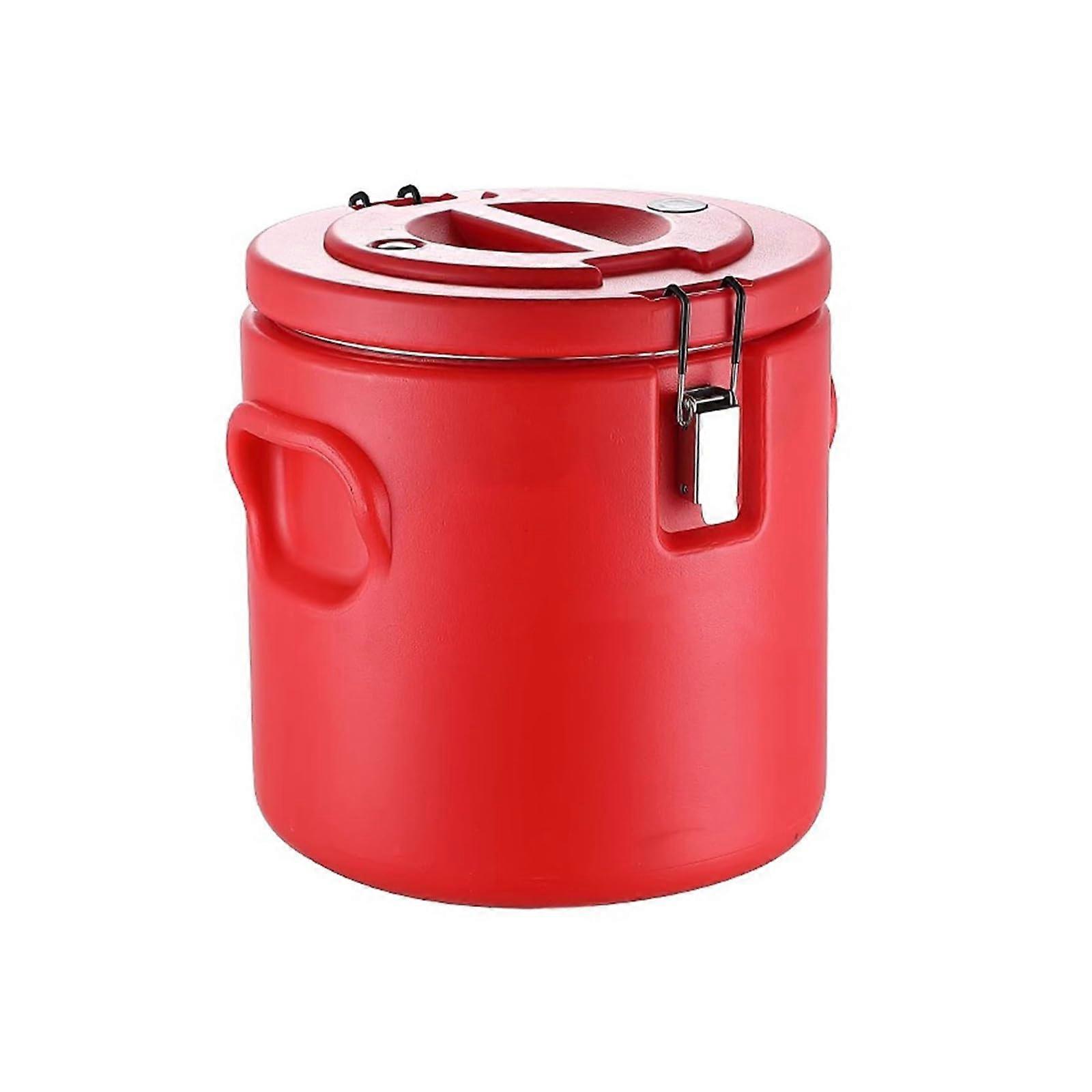 Isolated drink dispenser, insulated stainless steel barrel, transport container for hot and cold tea with large capacity/10L 10L A