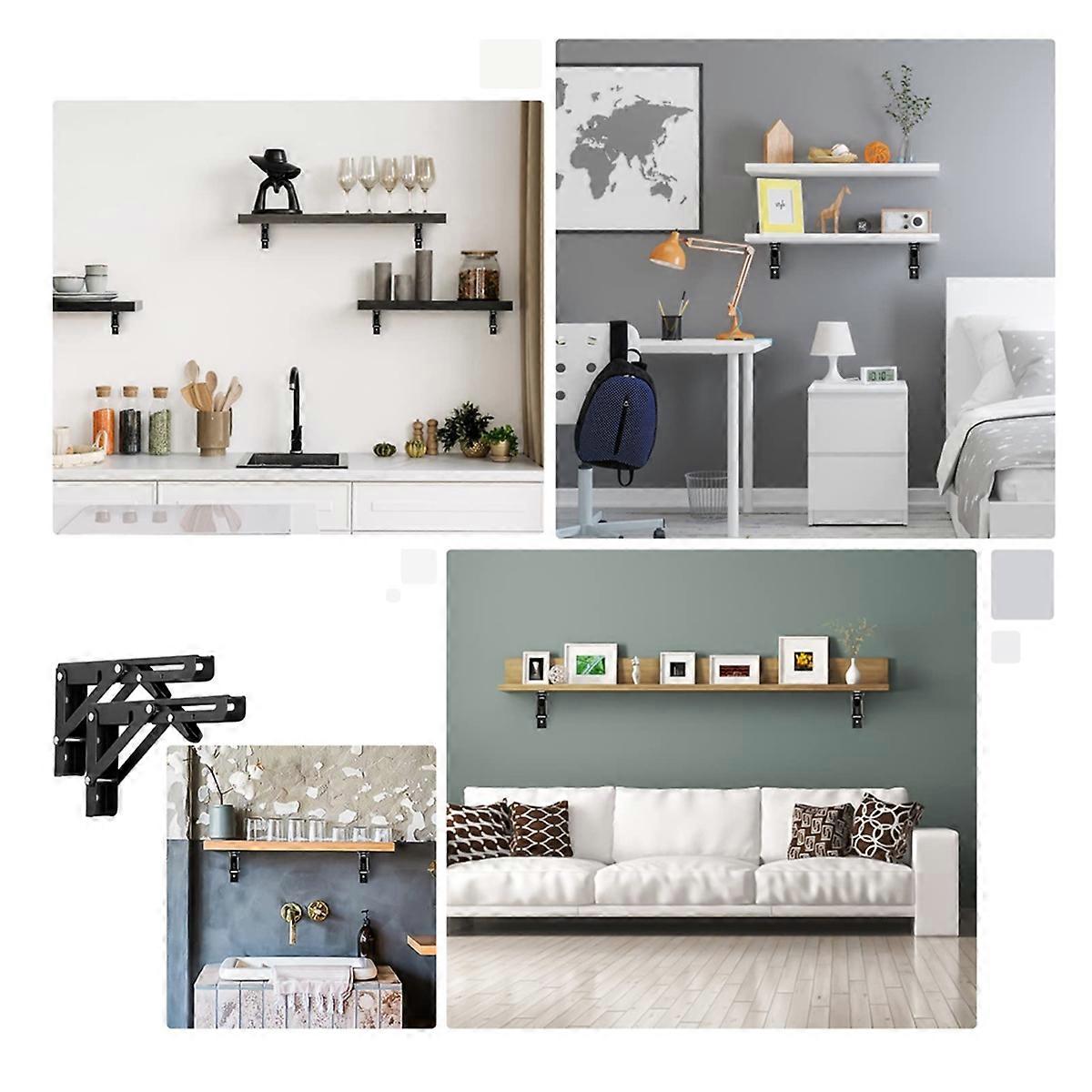 Folding Shelf Support Heavy-Duty Shelf Support