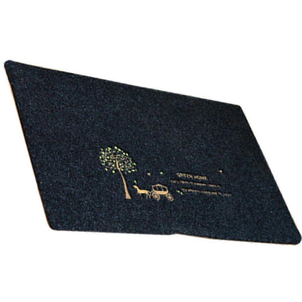 Thick Embroidered Bottom Door Mat Carpet