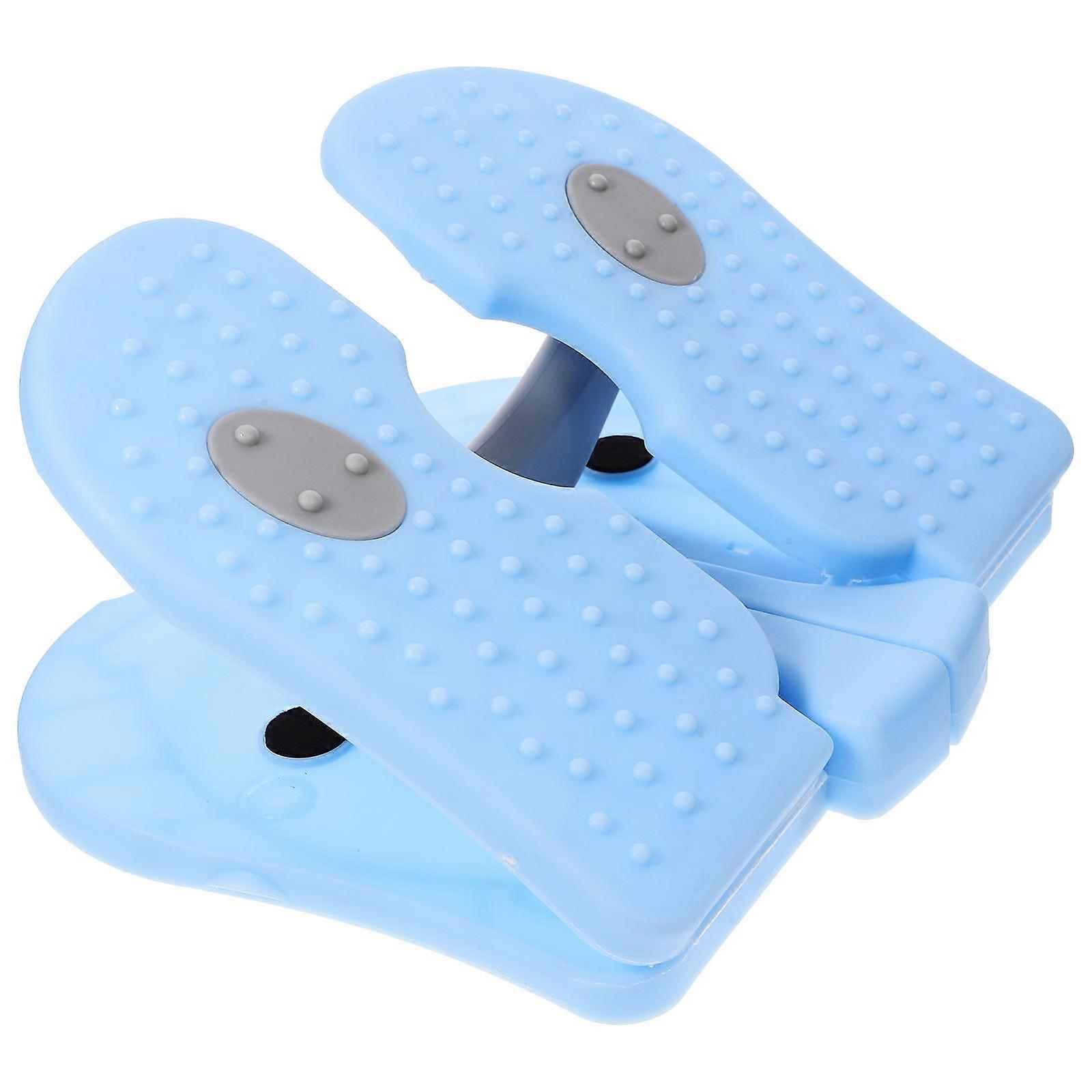 Step Fitness Machines Stepper Prevent Varicose Veins Foot Pedaling Travel Sky-Blue 23.50X21.50X11.50CM 1 Piece
