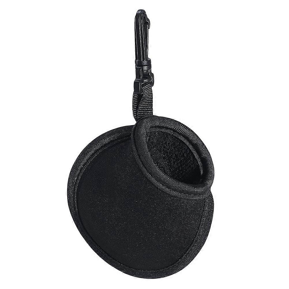 Portable Golf Balls Cleaning Pouch with Neoprene Material for Protection Practical Wiping Bag 1Pc