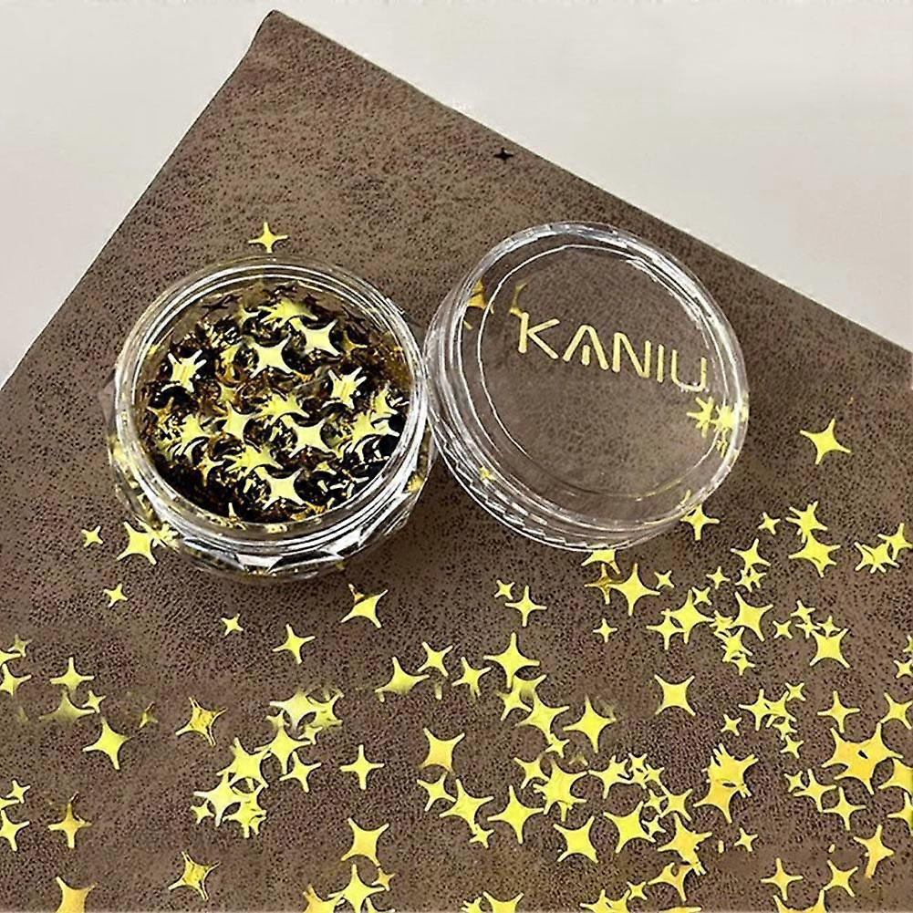 Five-Pointed Star Nail Hollow Stars Art Manicure Nails Decoration