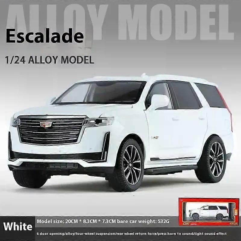Redkid 1:24 Cadillac Escalade SUV alliage voiture moulé sous pression modèle Collect Hobby modèle or