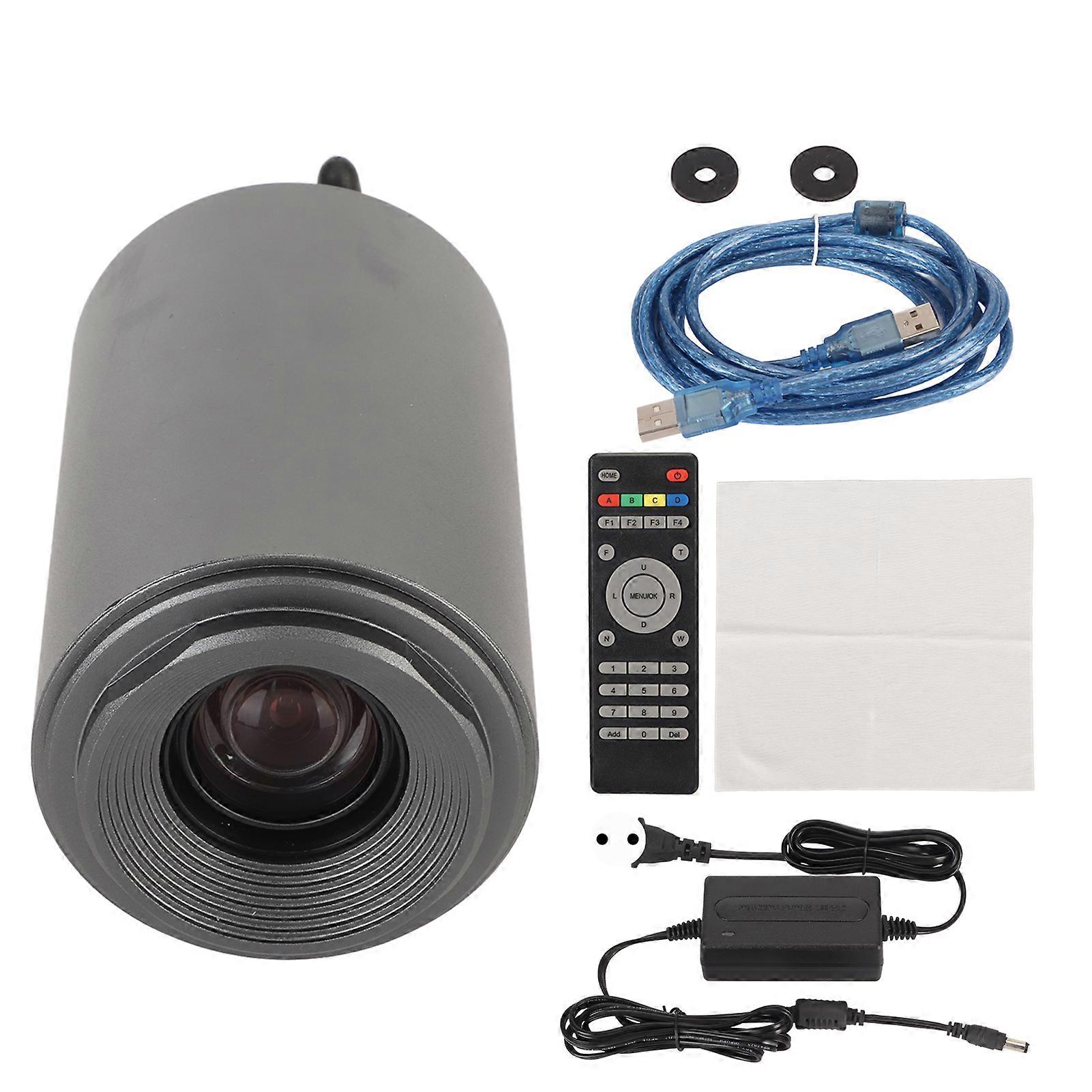 1080P Live Streaming Camera with 10X Optical Zoom, USB 2.0, Remote Control, EU Plug