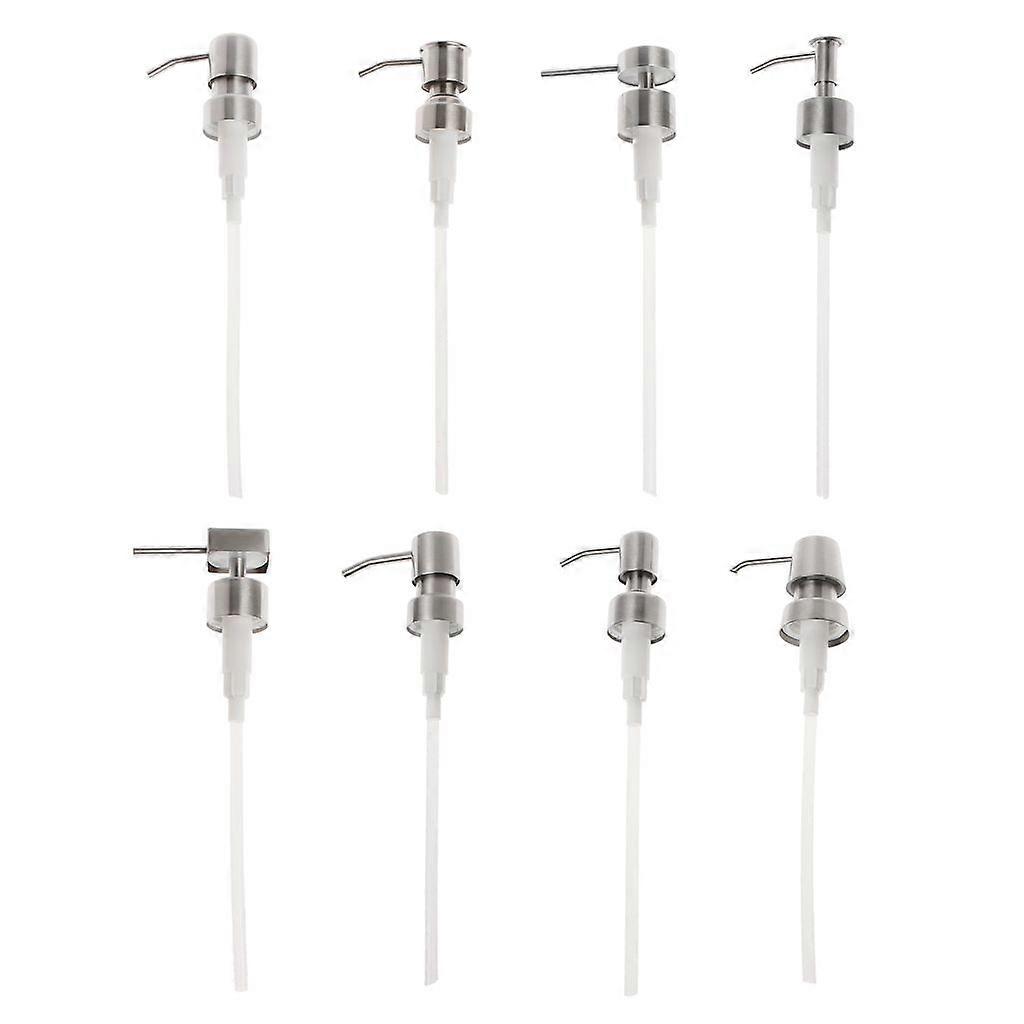 Flat Top Soap & Lotion Dispenser Pump for Head Replacement for Regular Mouth Bot