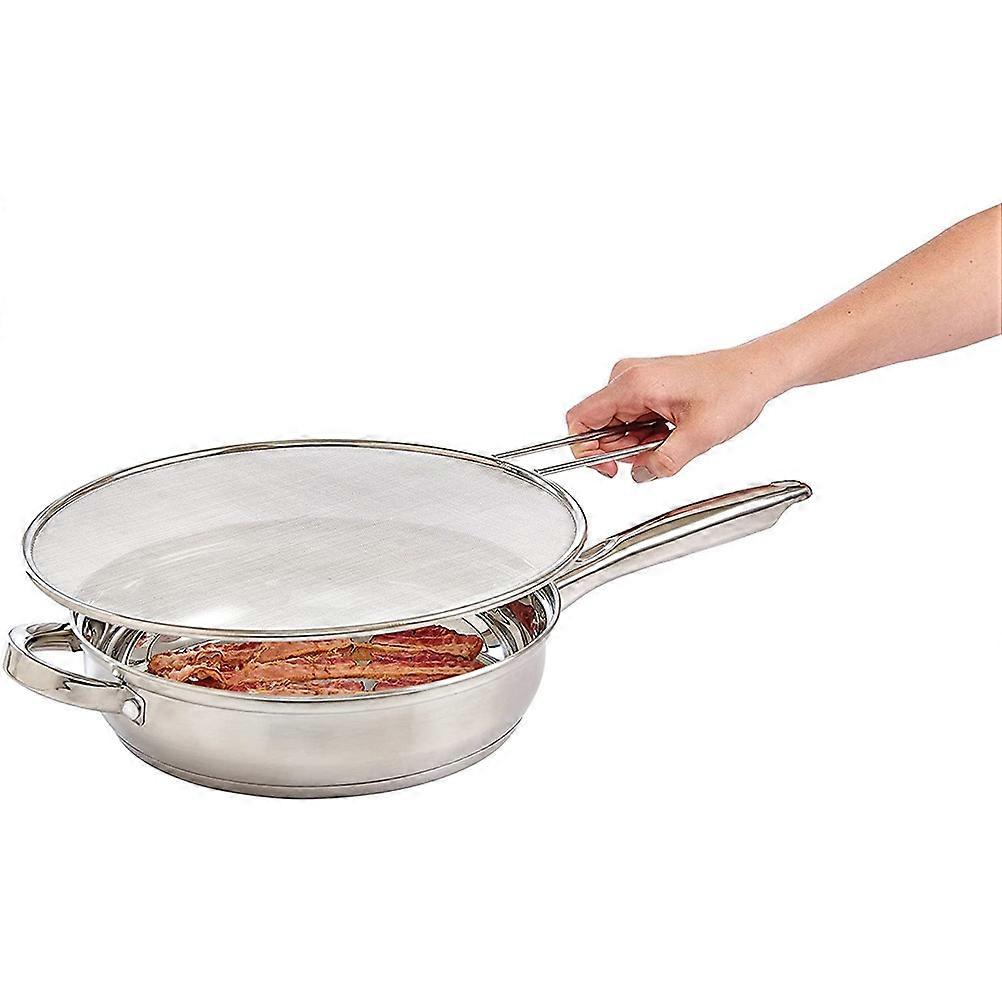 Kitchen Splatter Screen Stainless Steel Splatter Guard Fine Mesh Screen