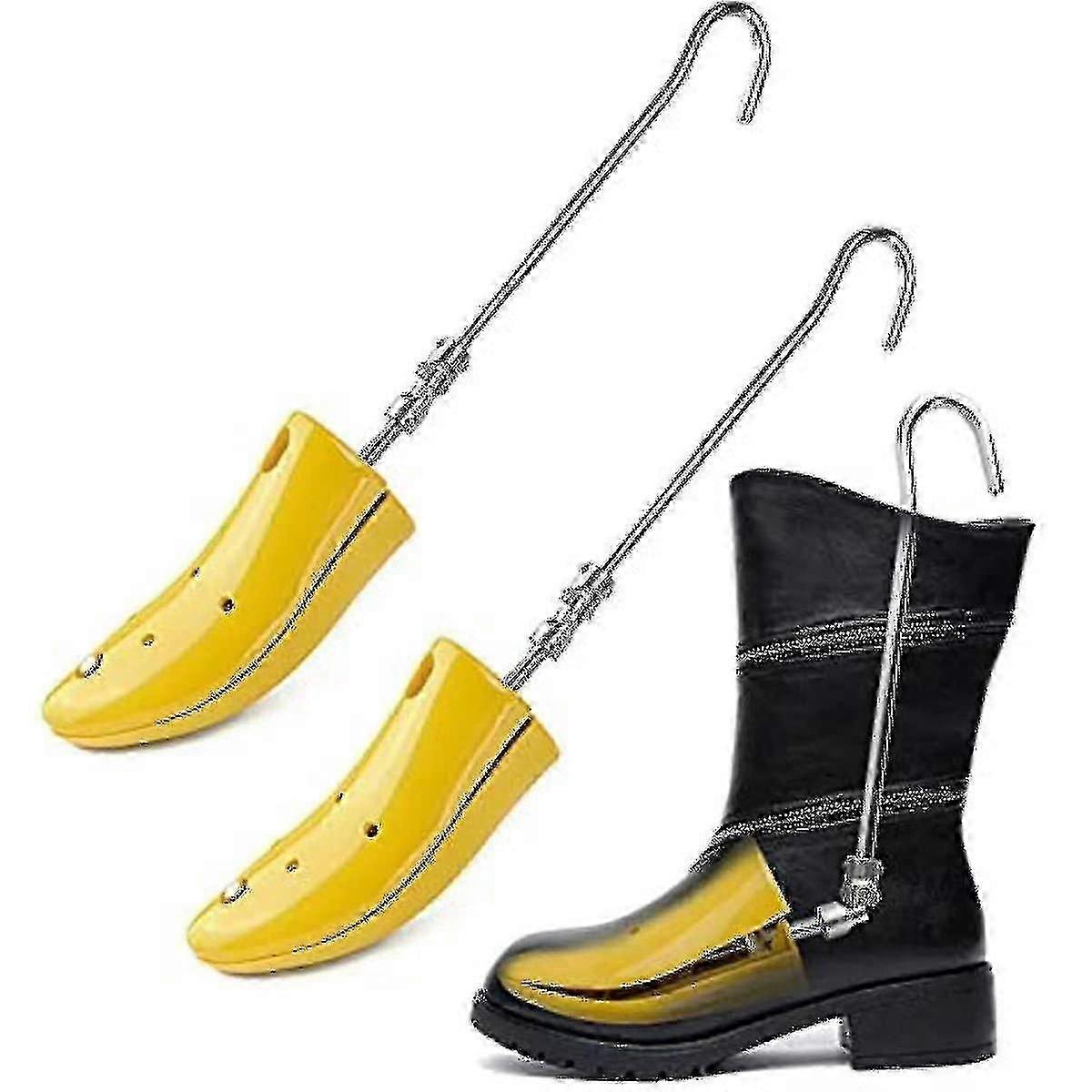 Maca de sapato para botas, formas ajustáveis para sapatos, alongamento de botas de caminhada, botas de trabalho, maca de sapato profissional