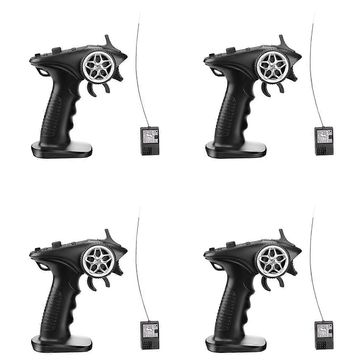 4X GA-4H-TX TX4 2.4GHz 4CH Radio System Transmitter Controller Remote Control W/ Receiver for RC Car