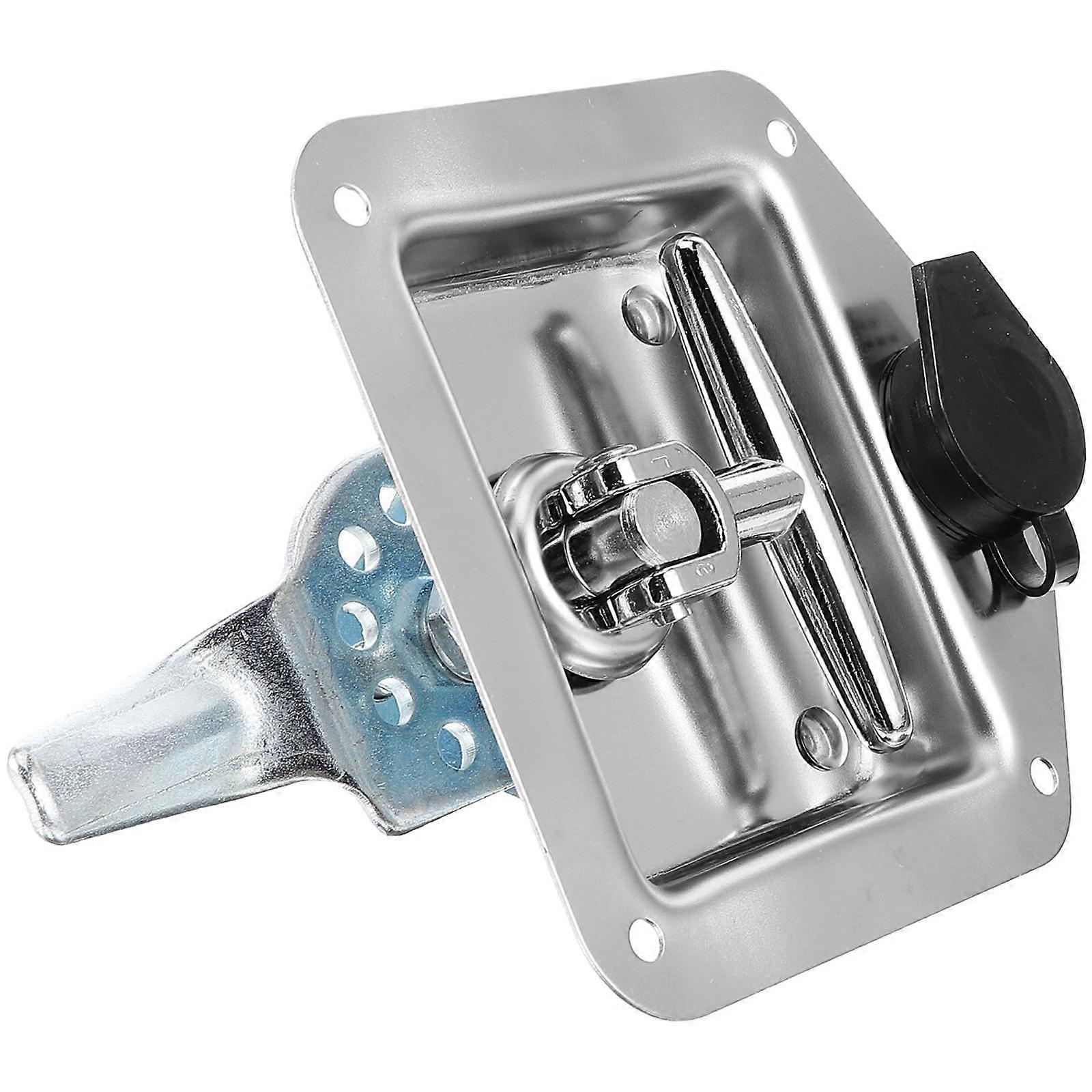 T Handle Latch Replacement for Trailer Door Latch Silver Stainless Steel