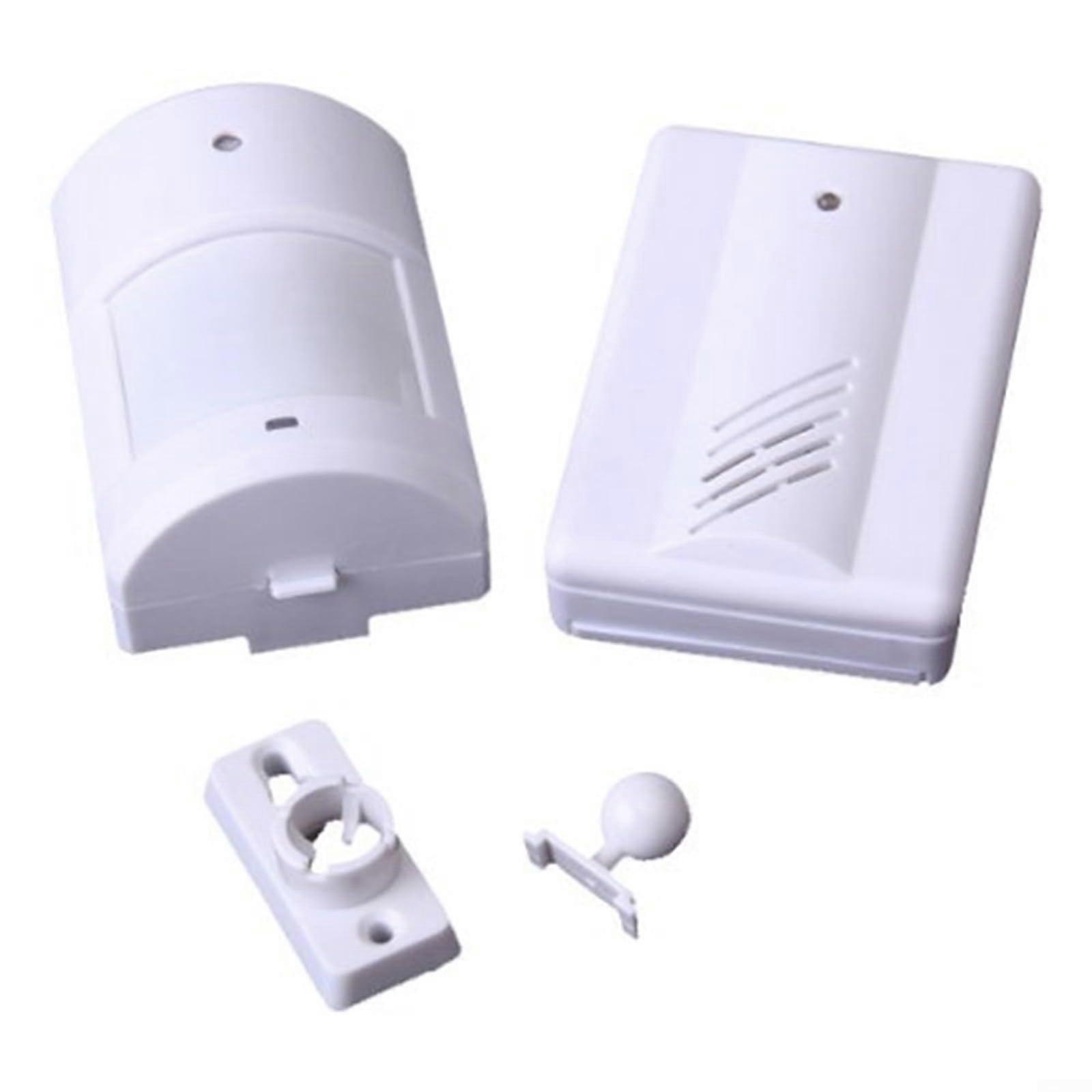 Door Alarm, Window Alarm, Smart Doorbell with Infrared Motion Detection, Wireless Receiver, Wide Detection Range