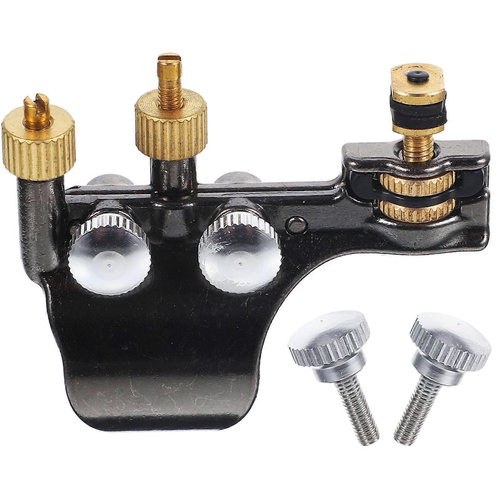 Durable Erhu Tuner 1 Set Practical Fine-Tuning Tool For DIY Lovers Black