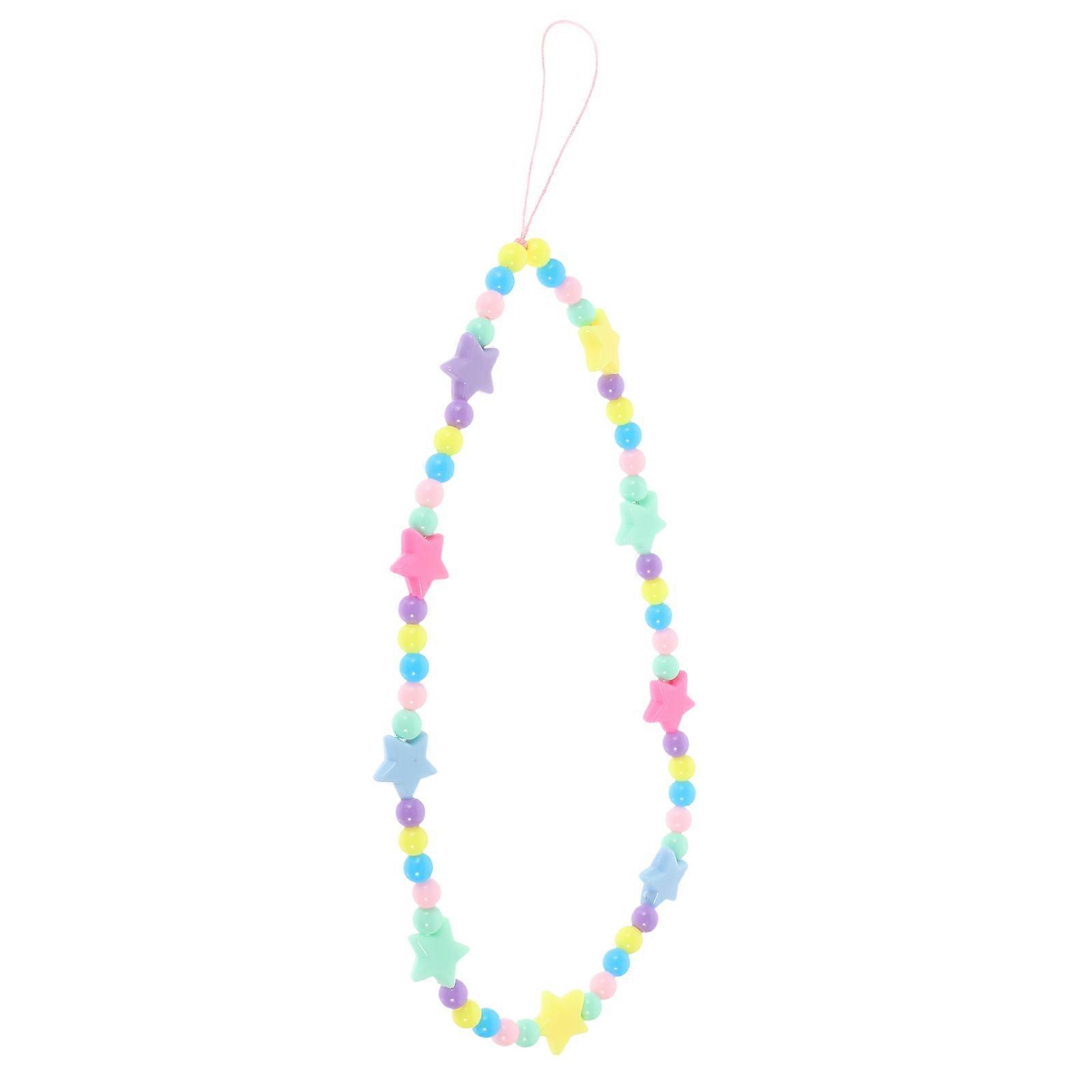Ethnic Customs Lanyard for Phone Accessories with Five-pointed Star Design 1Pc Assorted Color