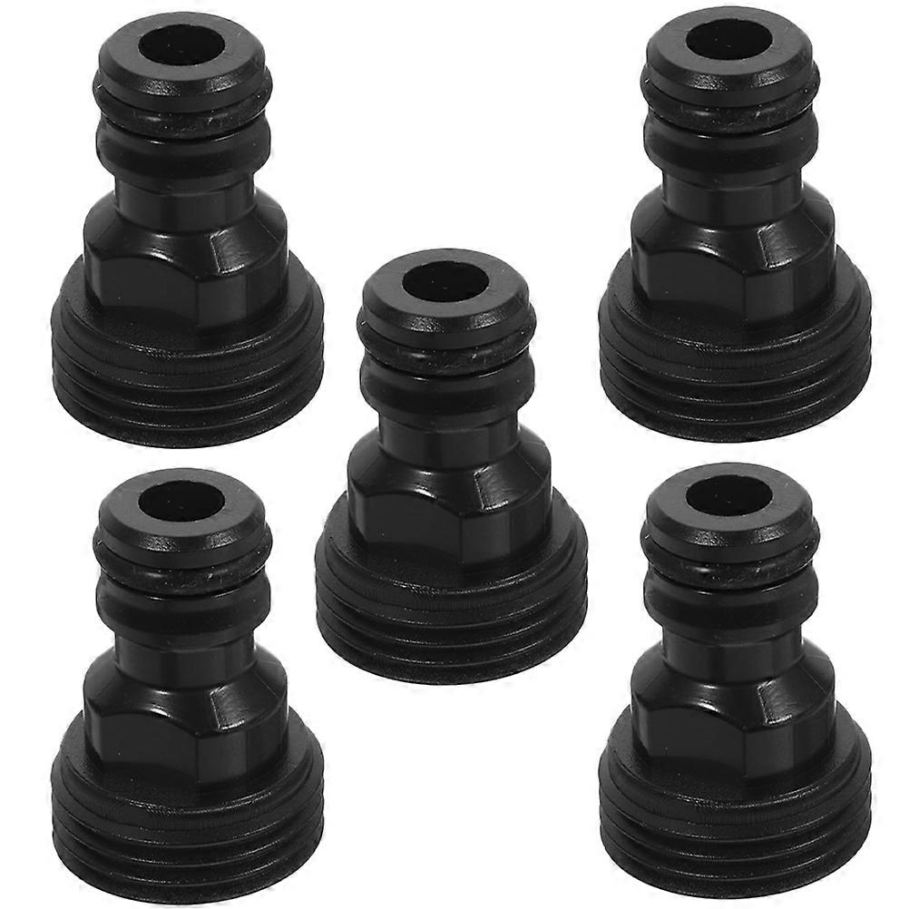 5pcs Quick Connect Hose Fittings for Garden & Washing Machine Durable High Pressure Faucet Adapter for Water Inlet