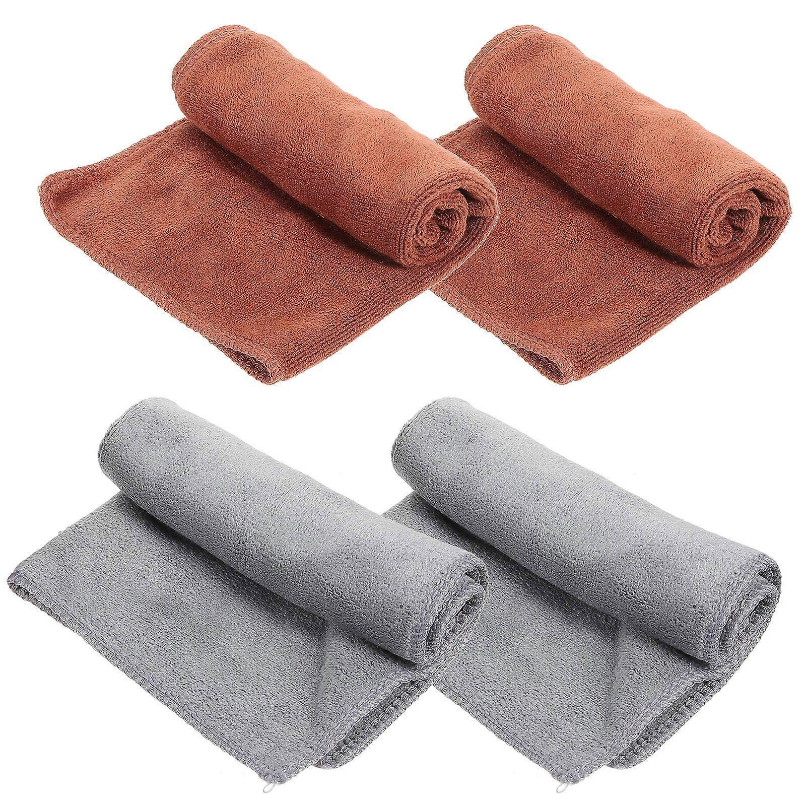 Cleaning Rag Kitchen Towel For Housework Countertop Cleaning 30x30cm Dust Removal 4Pcs