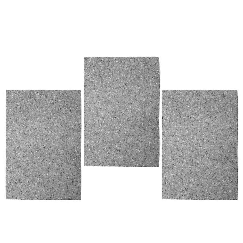 Calligraphy Felt Mat Practical Student Writing Desk Mat Painting Desk Protection Beginners Felt 23.6×15.7×0.2in 3Set
