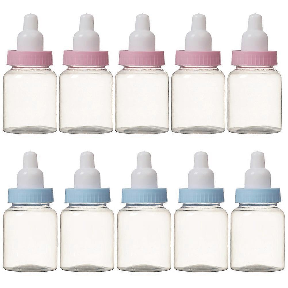 24pcs Candy Bottle Feeder Shape Containers for Baby Shower Party Favors