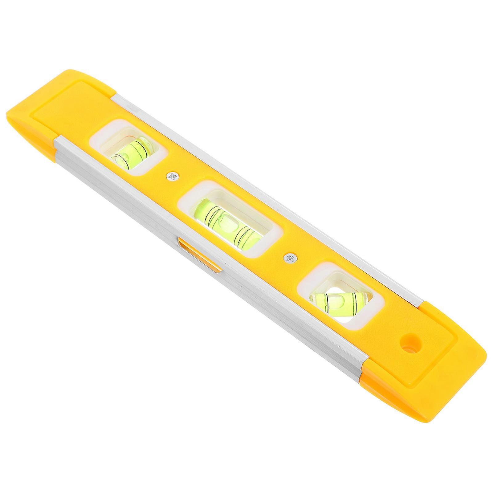 Leveler Tool Balance Ruler Tool Professionals DIY Projects Magnetic Attachment Aluminum Alloy 1Set