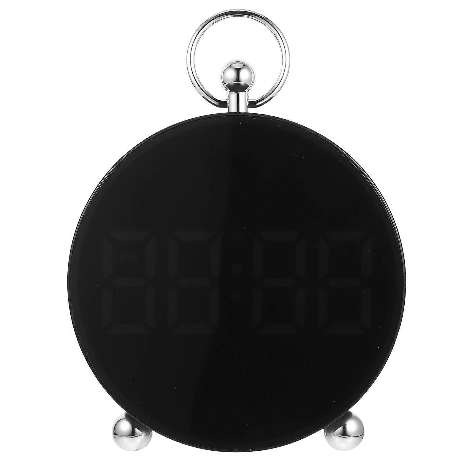 Desk Clock Office Digital Clock For Working Environments Study Room Compact Size 4.9×4.3×1.6in 1Pack