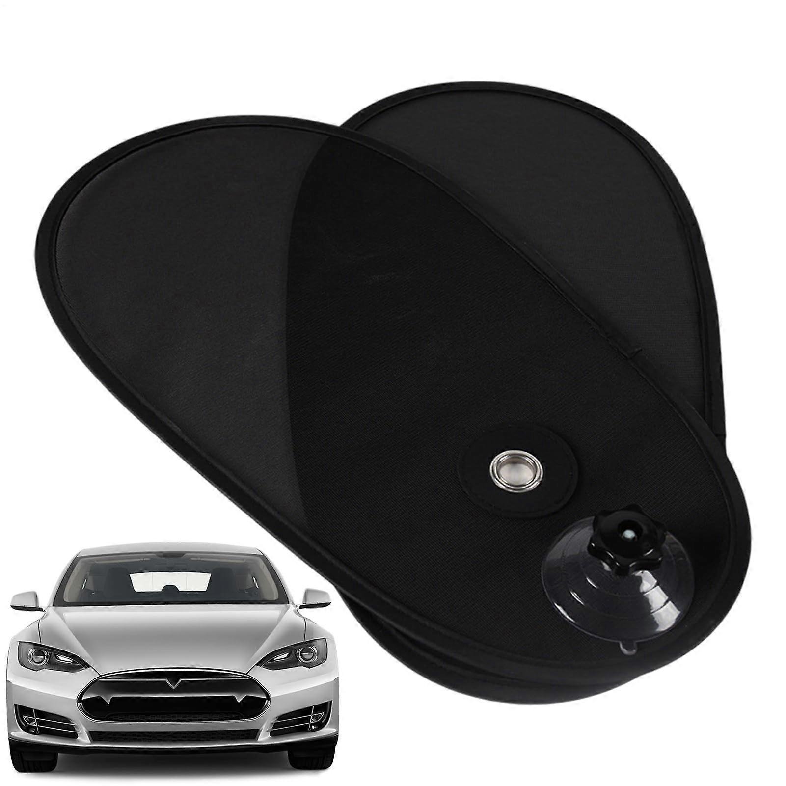 Side window sunshade, UV protection suction cup roller blinds for babies