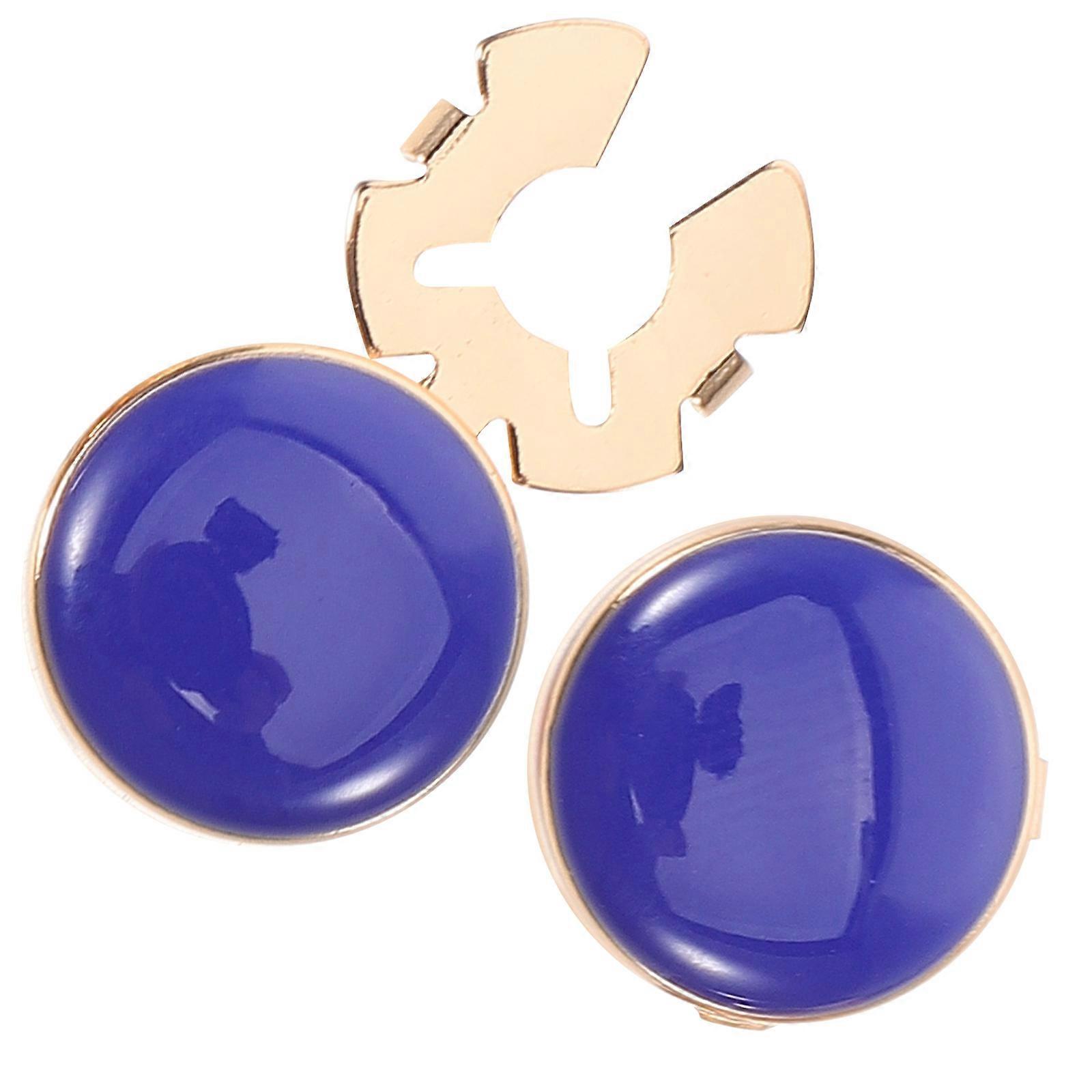 Black Cufflinks and Button Set for Men Elegant Accessories for Weddings, Business Meetings, and Special Occasions Sophisticated Design, Durable
