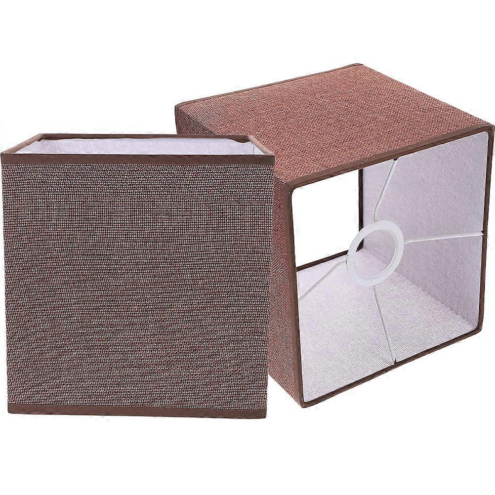 Linen Table Lamp Shade For Home Owners Eye Protection Suitable For Living Room 2Set
