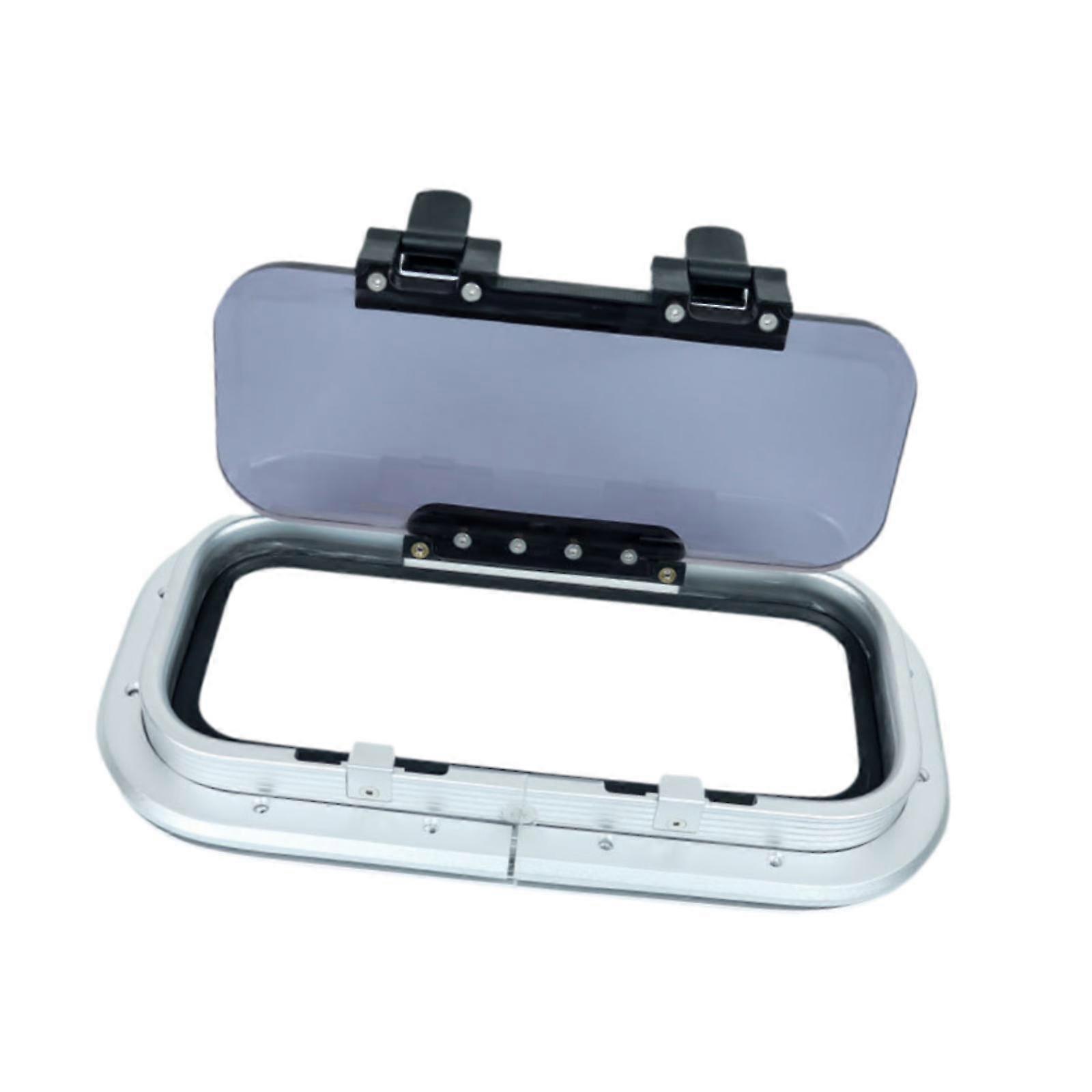 マリンウィンドウ防水アルミニウム舷窓RV天窓ボートヨット用